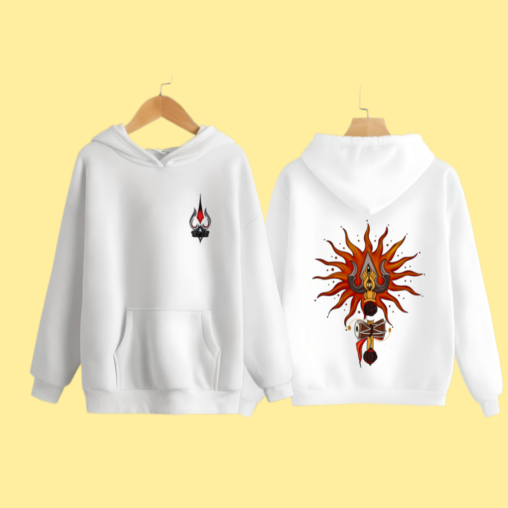 Trishul Blaze - Essence of Shiva Unisex Hoodies