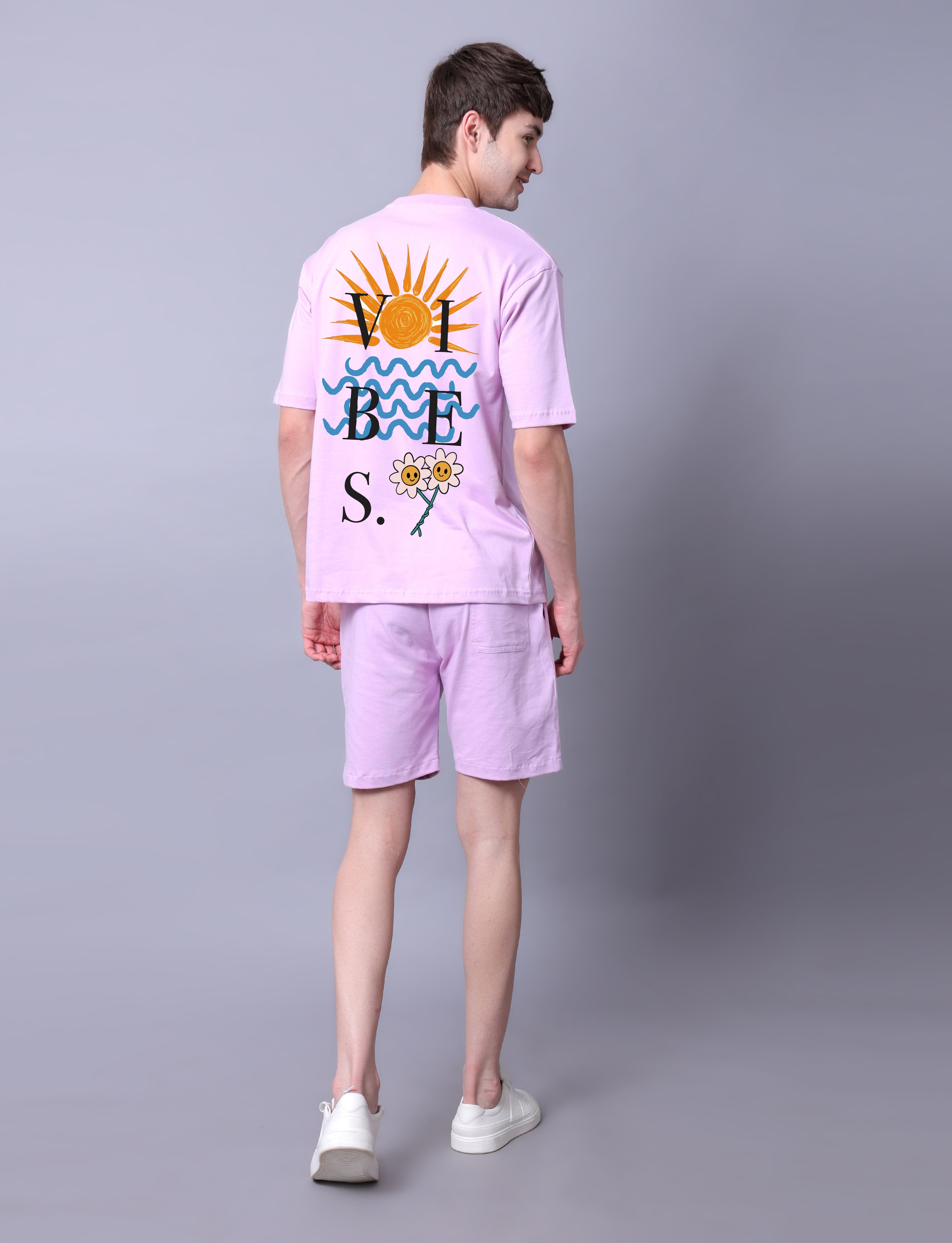 Vibes Mens Co-Ord Set With Shorts