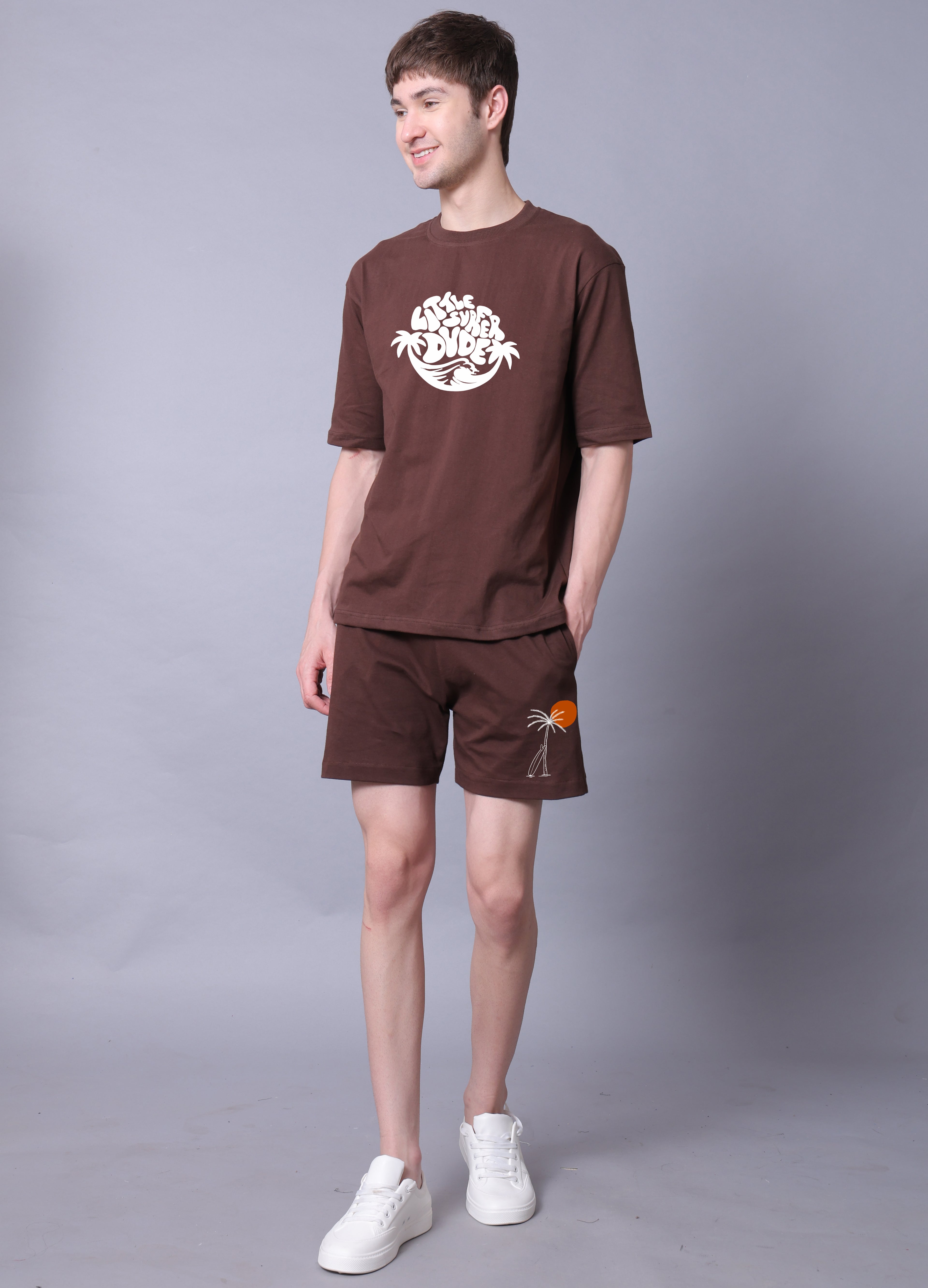 Surfer Mens Co-Ord Set With Shorts