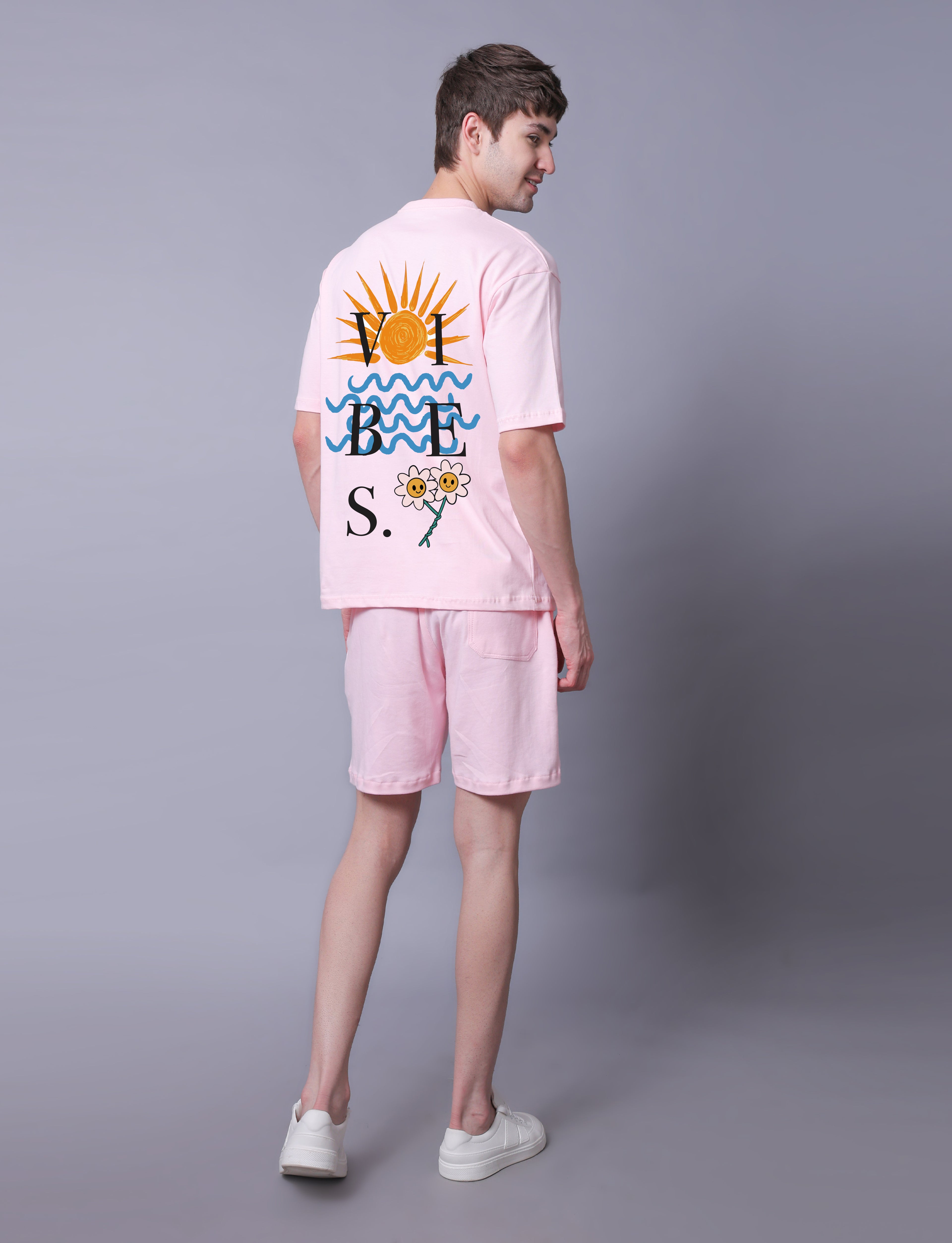 Vibes Mens Co-Ord Set With Shorts