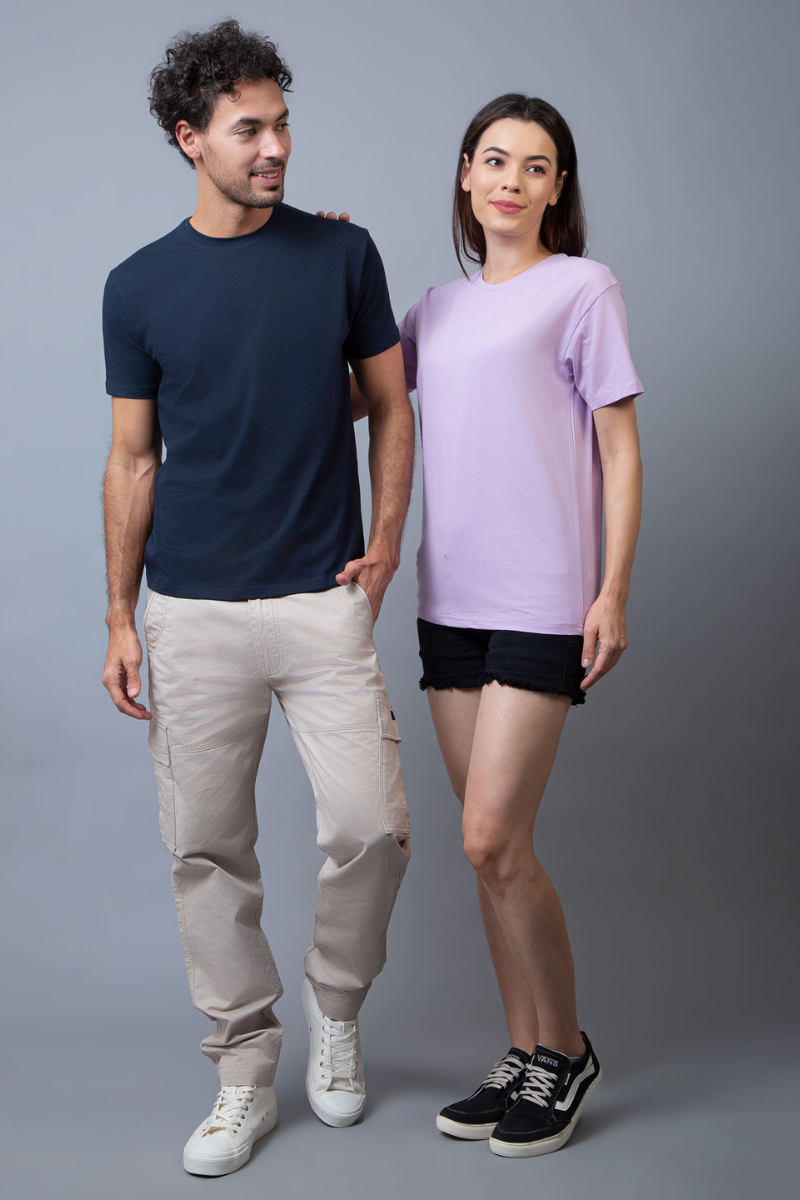 Classic Fit Couple Unisex Tees - Pack of 2