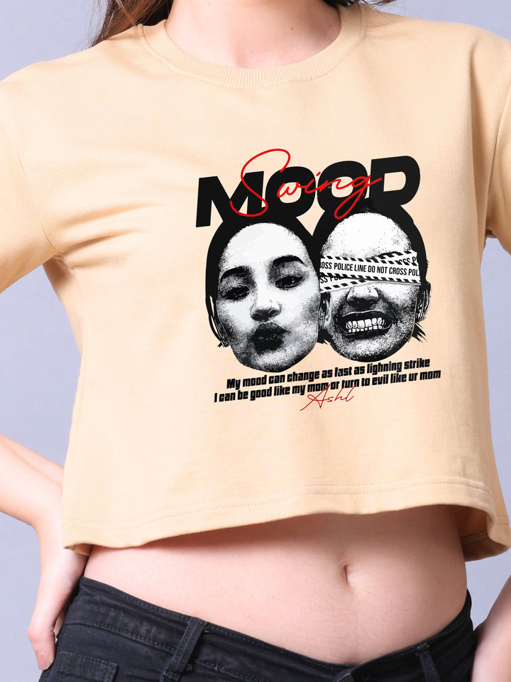 Mood Swing Women Crop Top