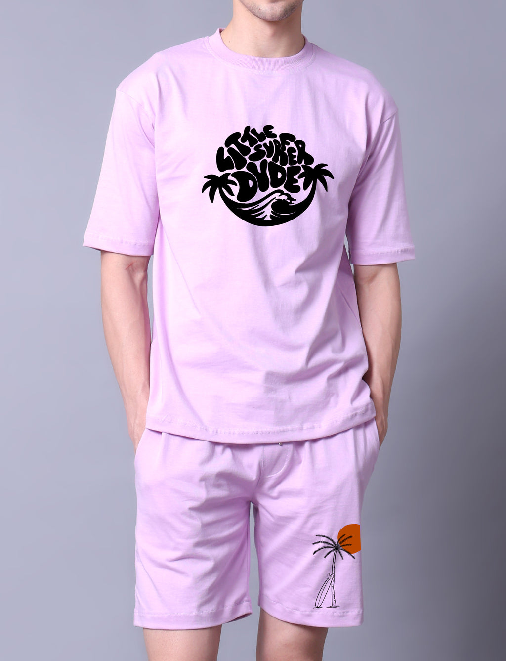 Surfer Mens Co-Ord Set With Shorts