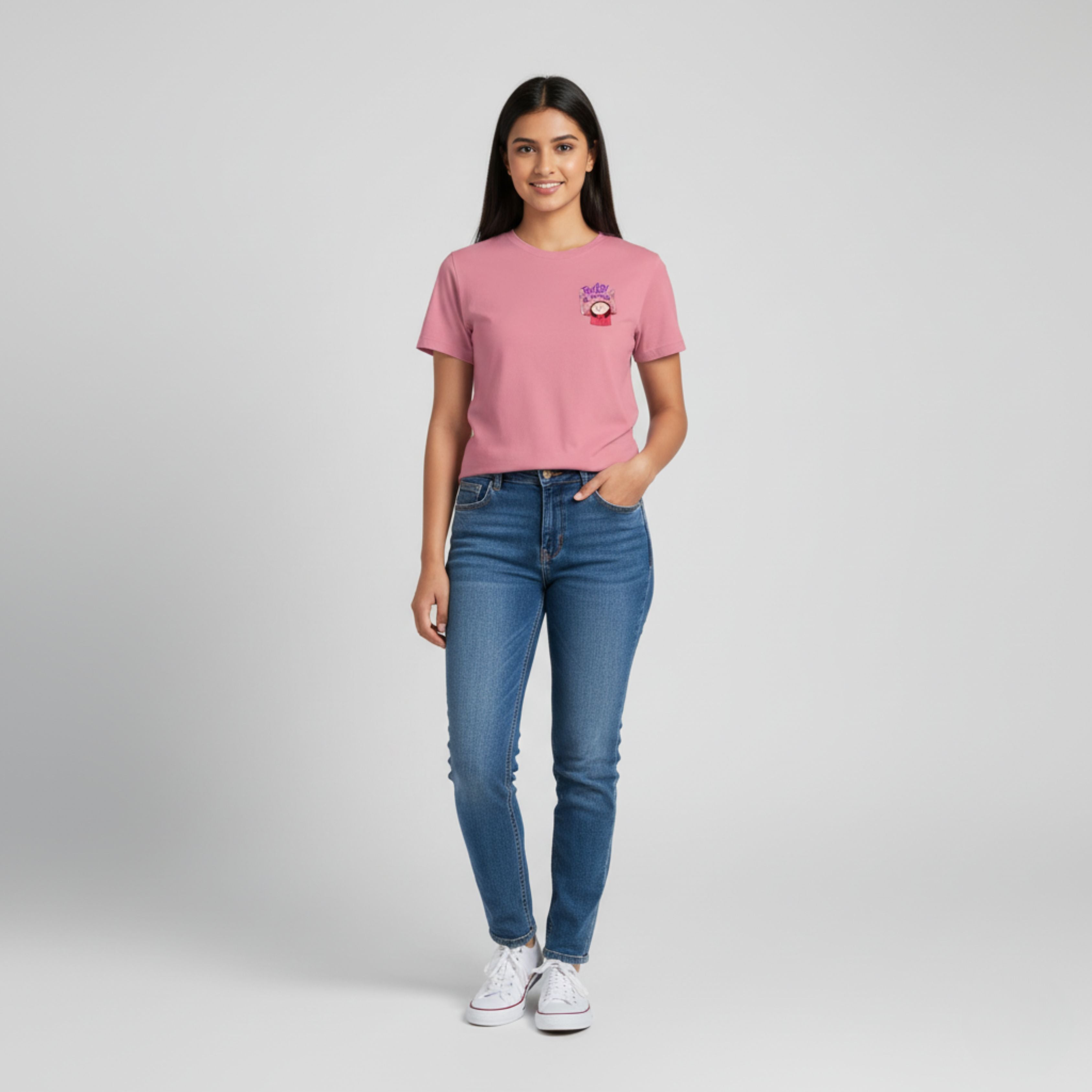 Today is mine Peach Regular Fit Unisex Tee