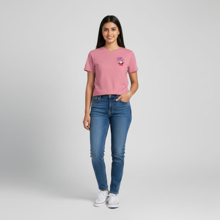 Today is mine Peach Regular Fit Unisex Tee