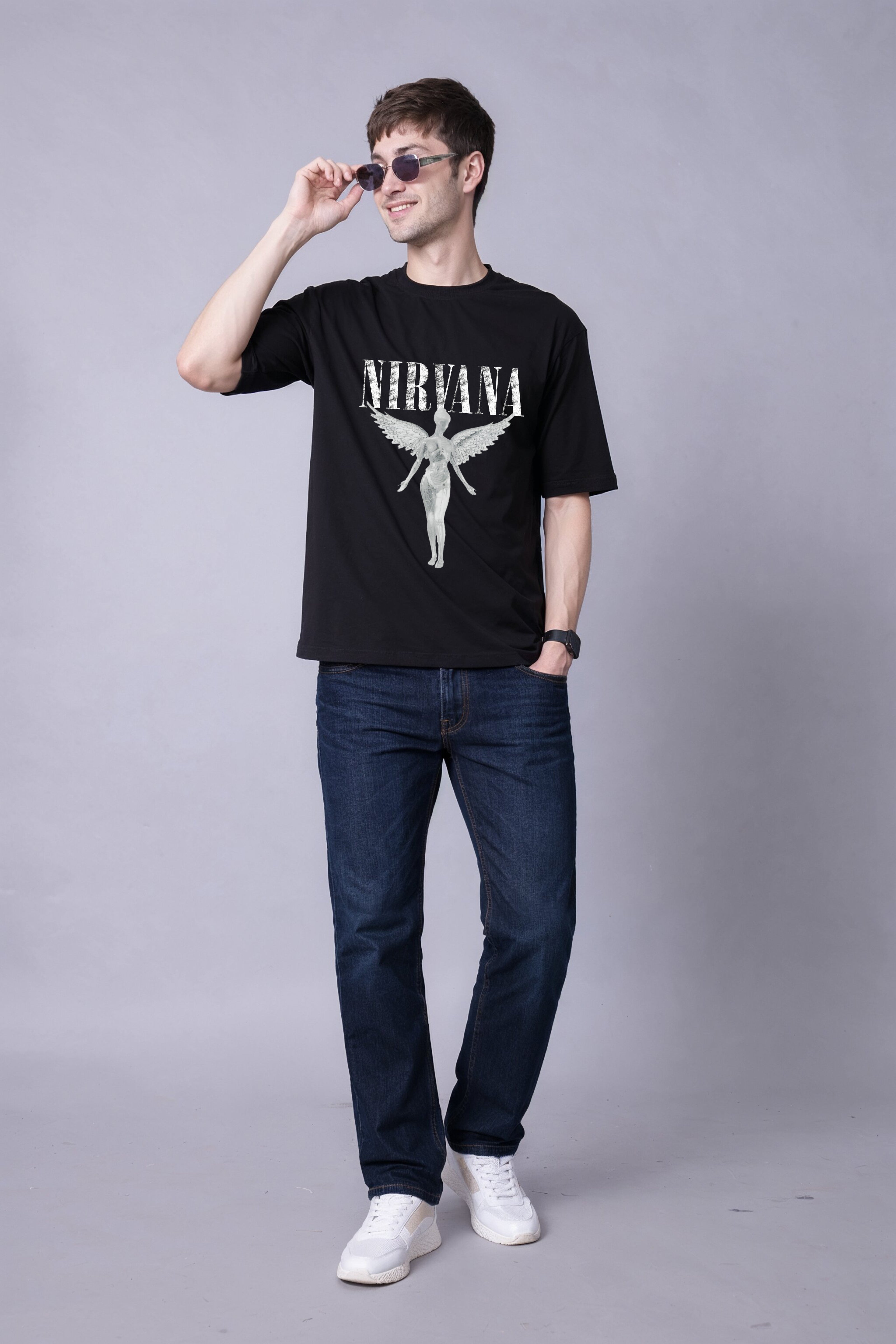Nirvana Oversized Unisex Tee