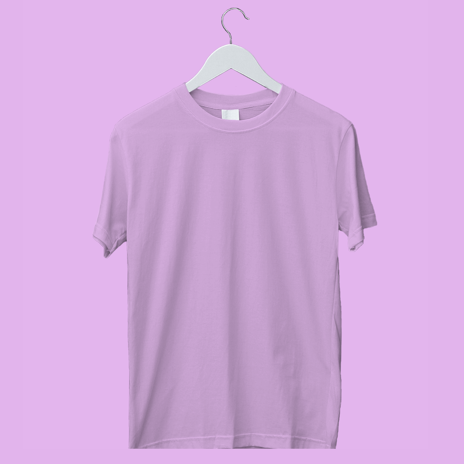 Solid Pack of 7 Half Sleeves Crew Neck