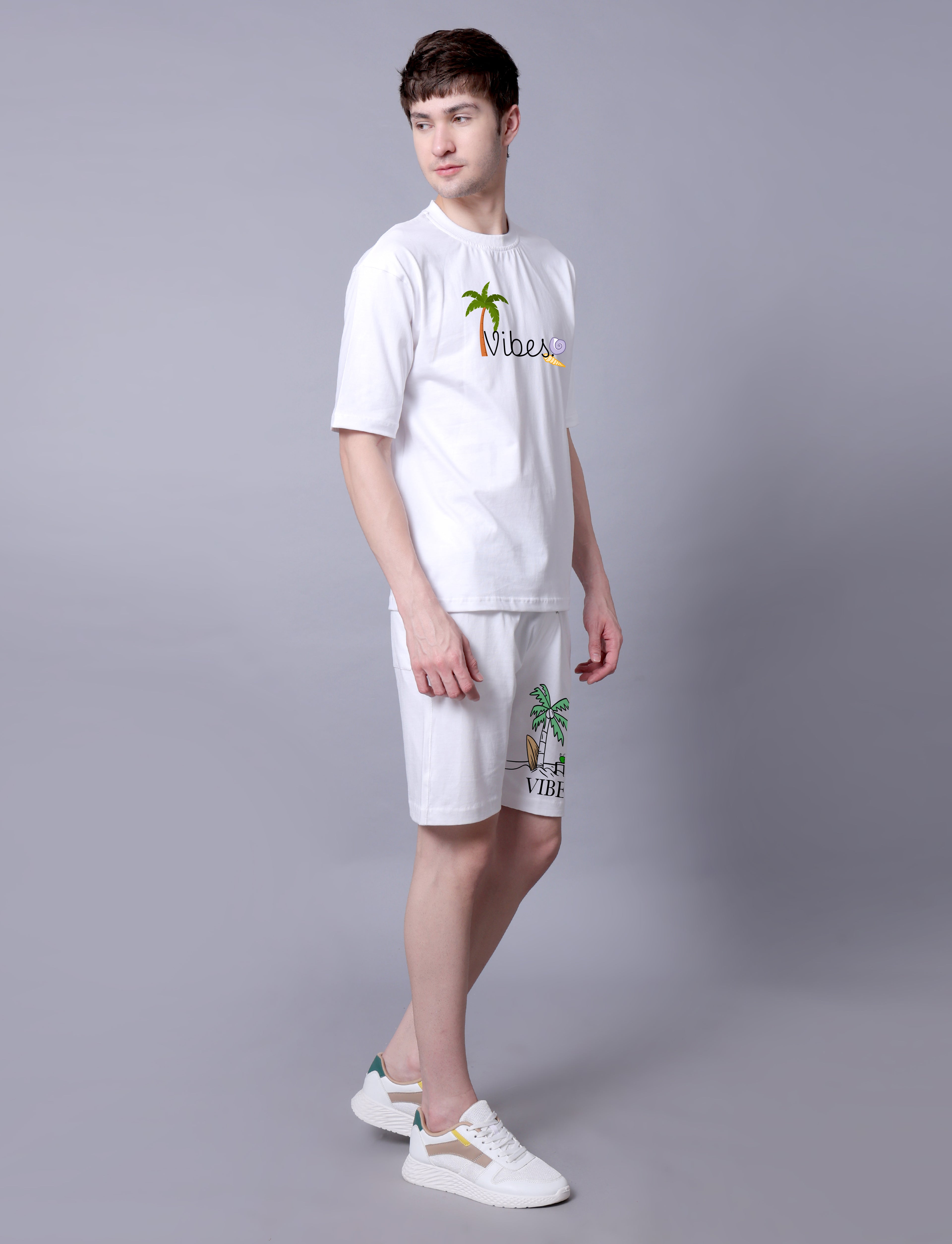 Vibes Mens Co-Ord Set With Shorts