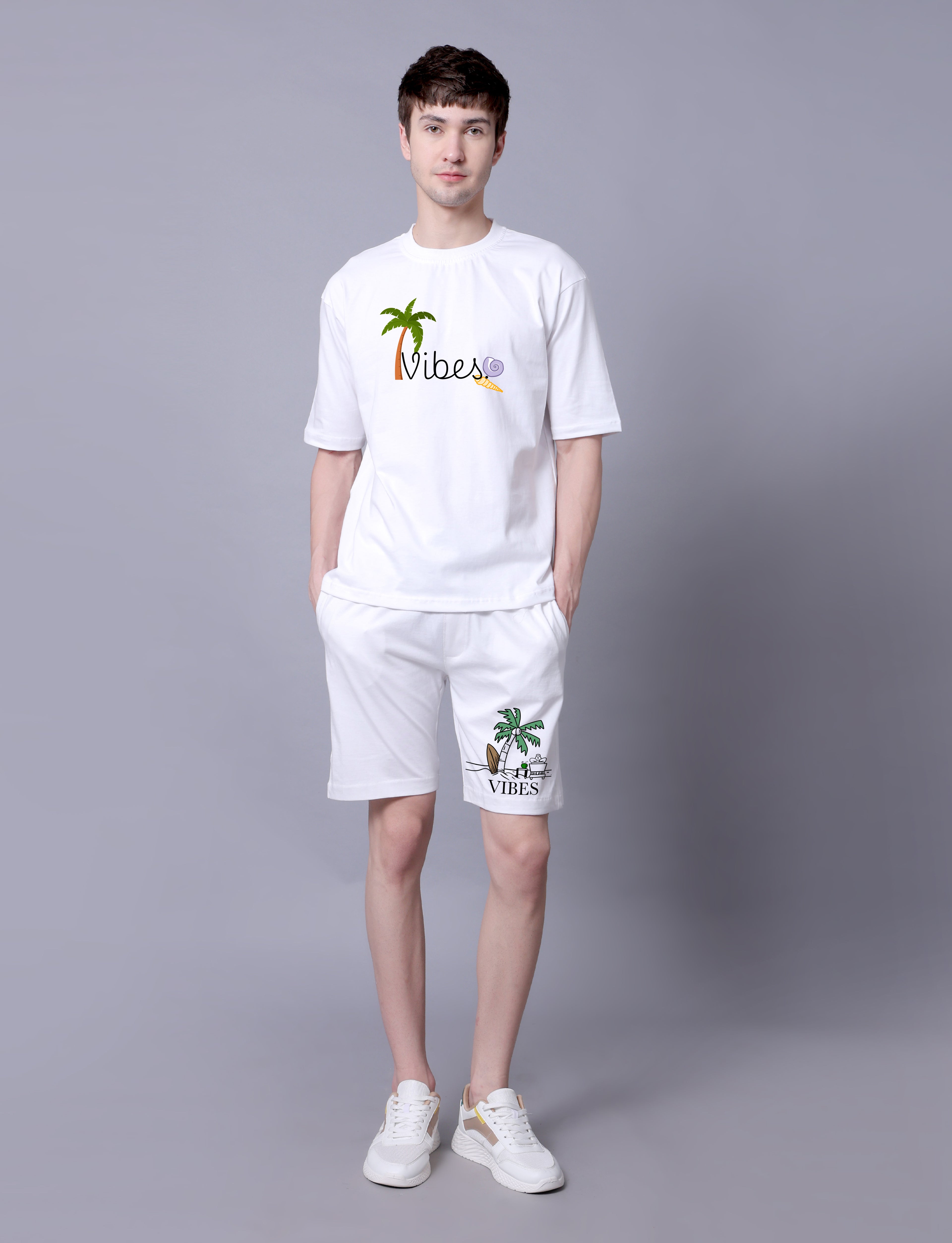 Vibes Mens Co-Ord Set With Shorts