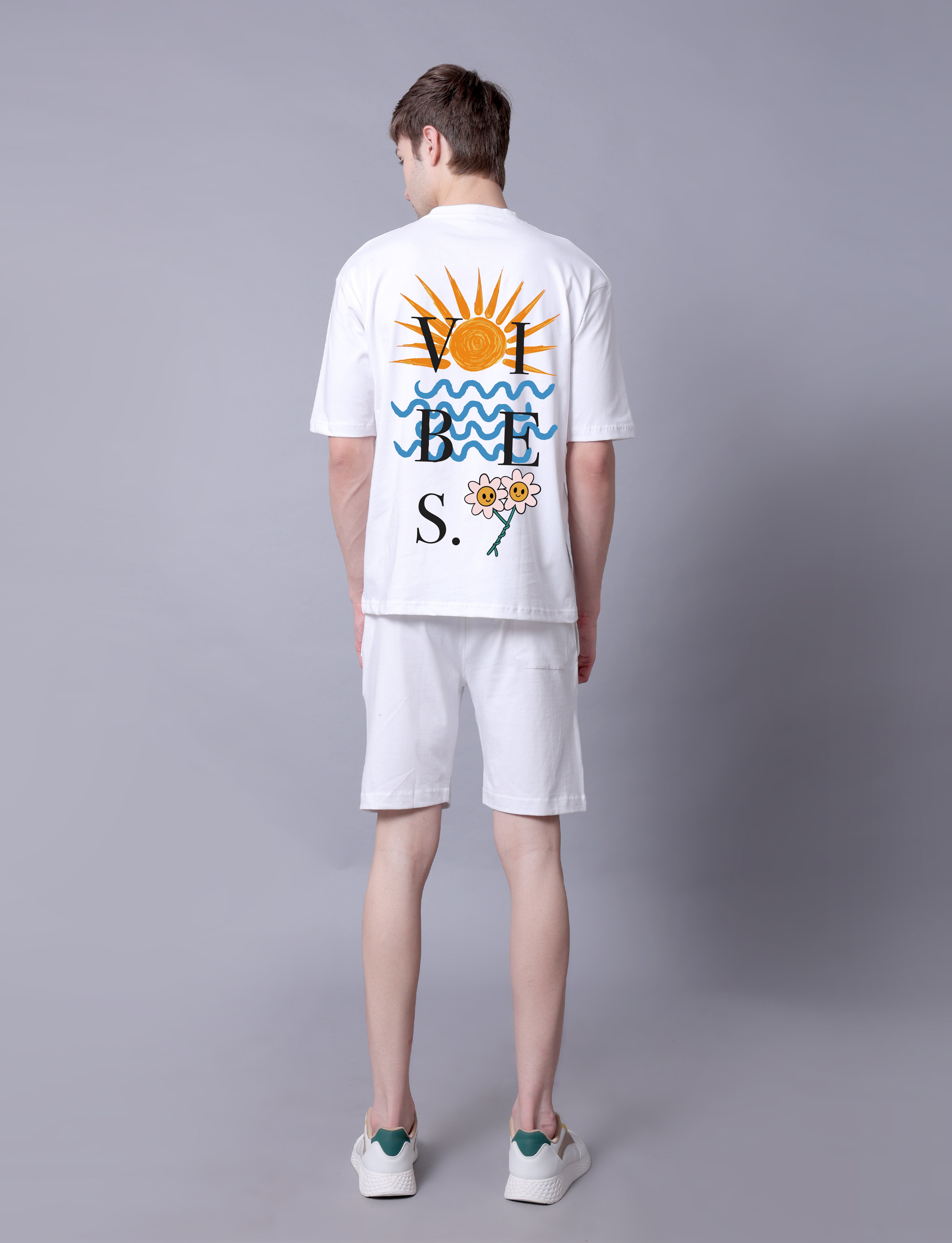 Vibes Men Co-Ord Set With Shorts