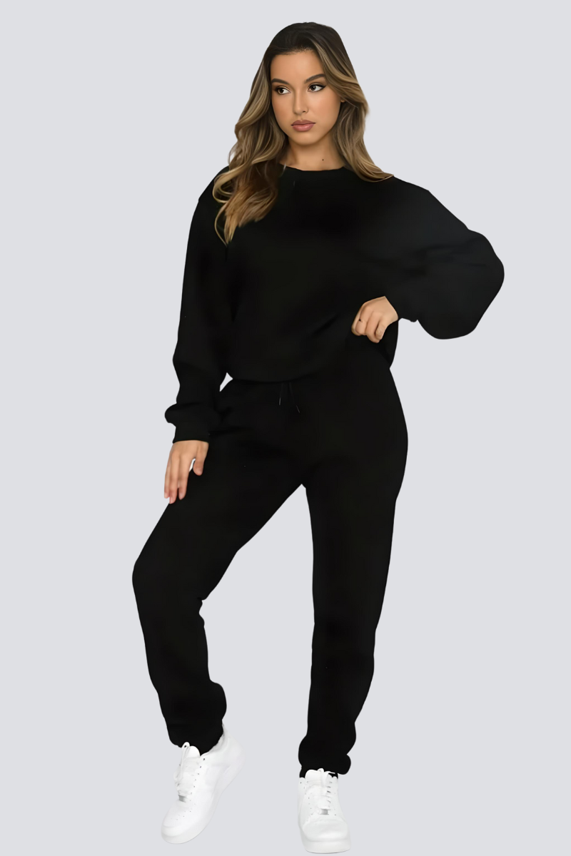 Sleek Urban Co-ord Set - Unisex Sweatshirt and Trousers