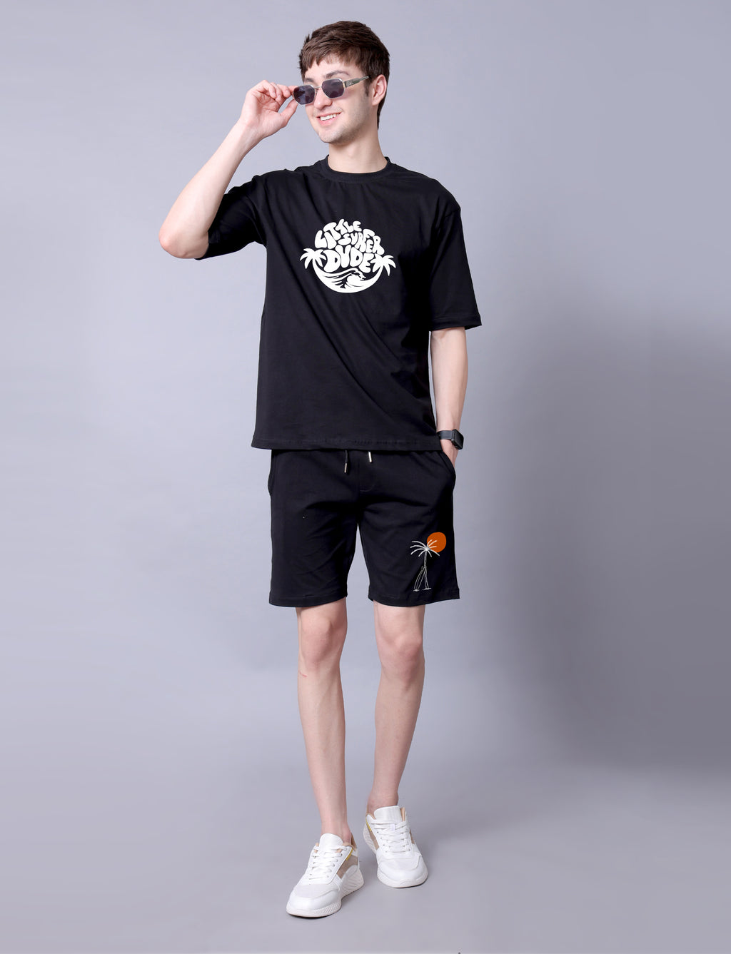 Surfer Mens Co-Ord Set With Shorts
