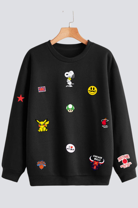 "Iconic Pop Culture" Unisex Sweatshirt