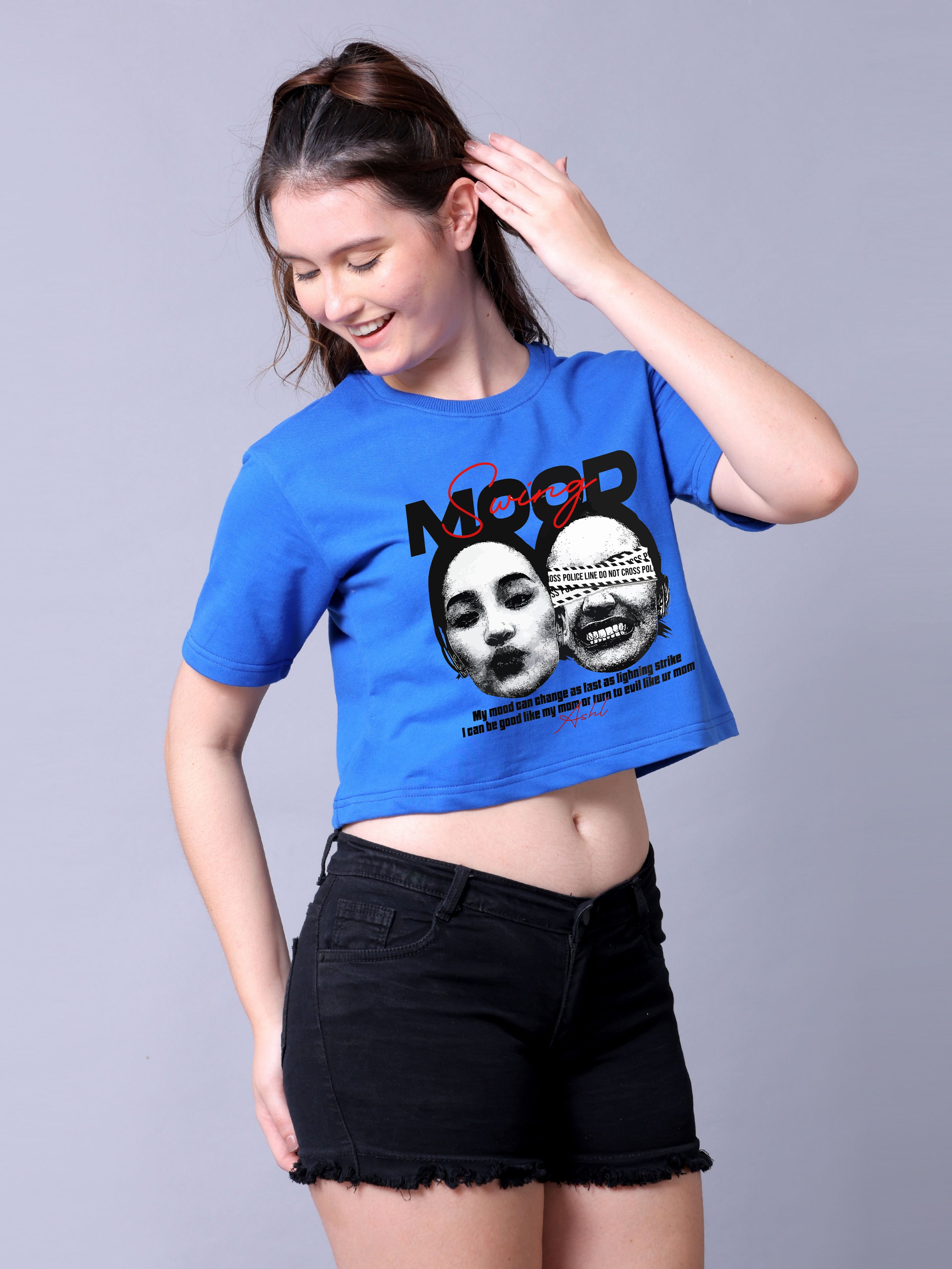Mood Swing Women Crop Top