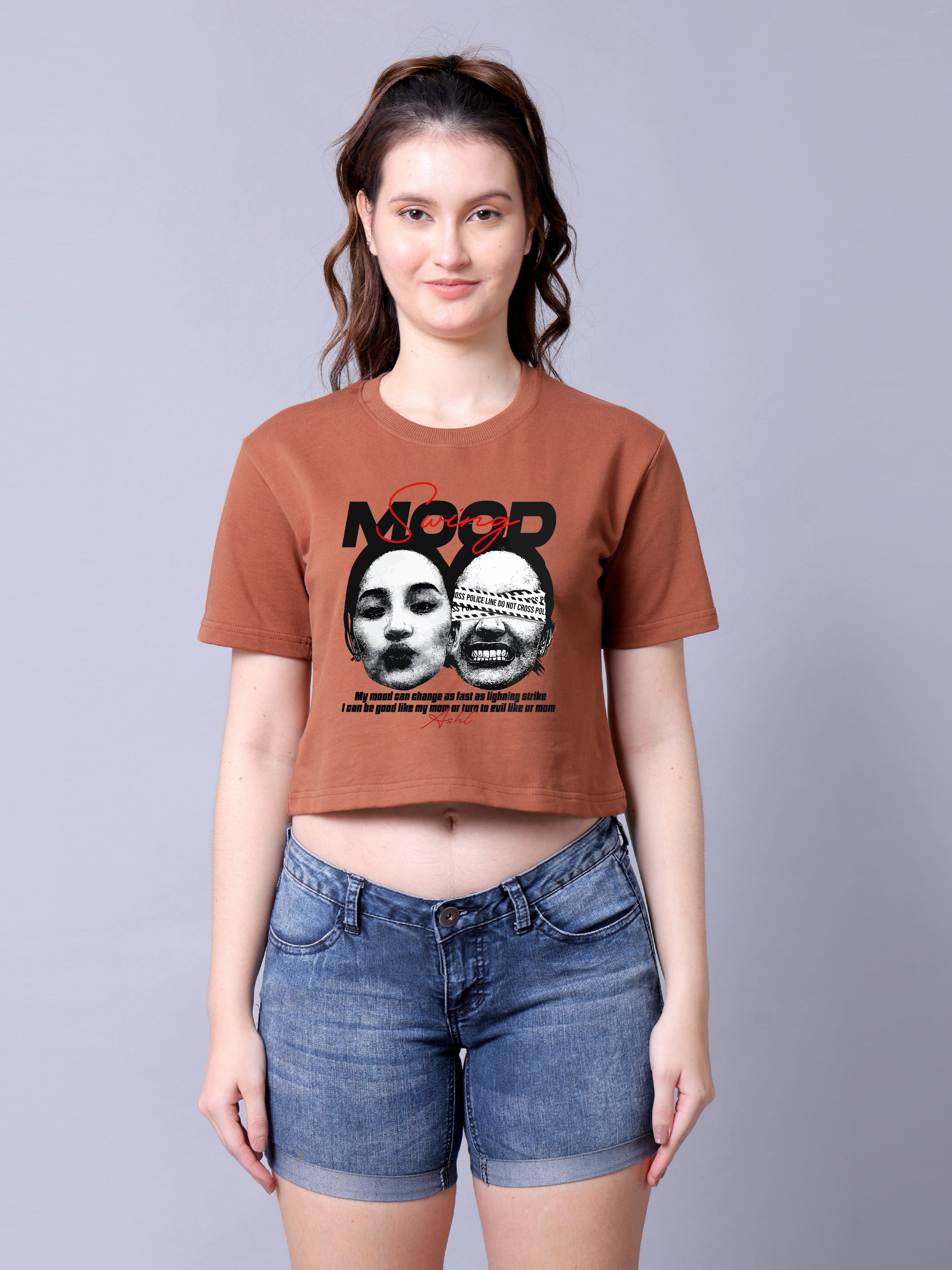 Mood Swing Women Crop Top