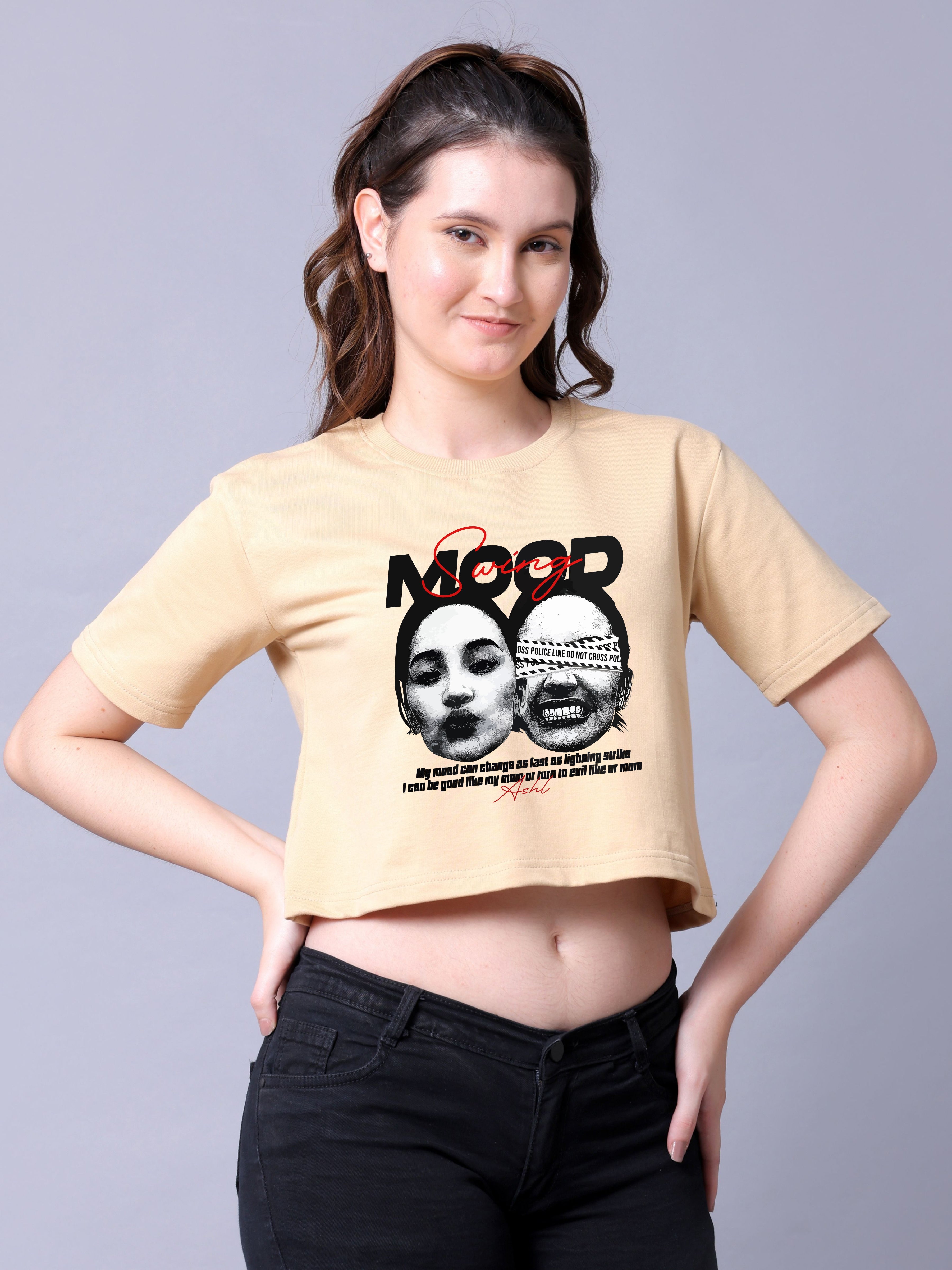 Mood Swing Women Crop Top