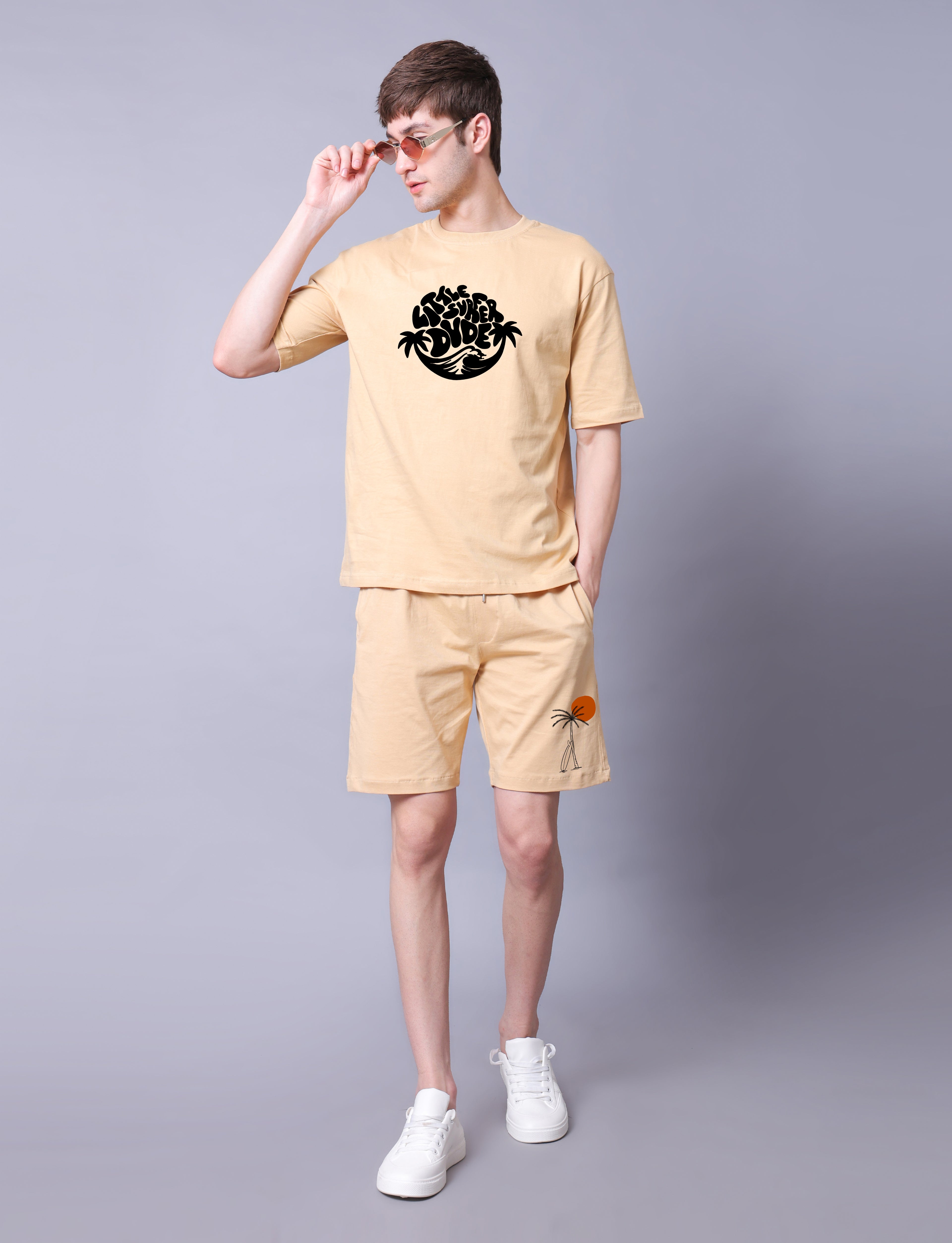 Surfer Mens Co-Ord Set With Shorts