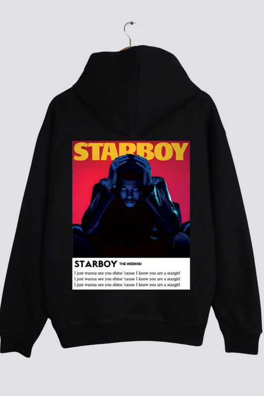 Starboy Oversized Drop-shoulder Hoodie