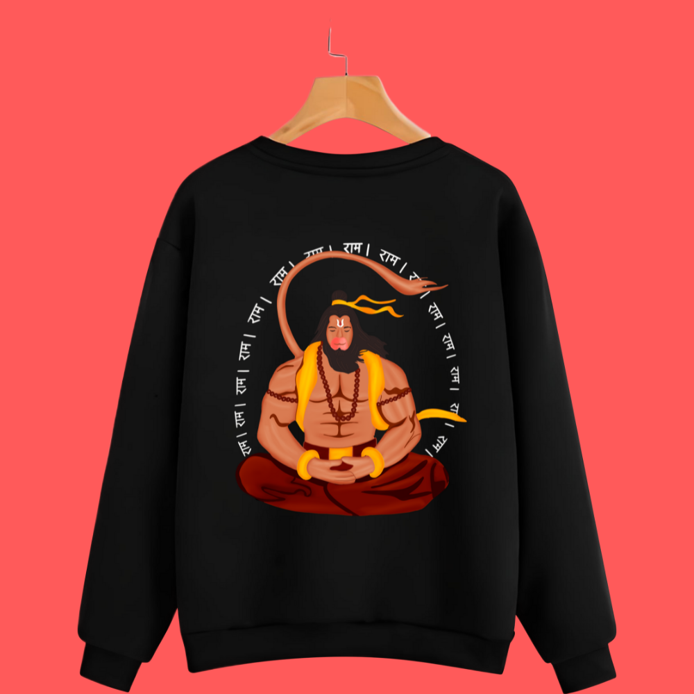 Divine Protector Hanuman Unisex Sweatshirts