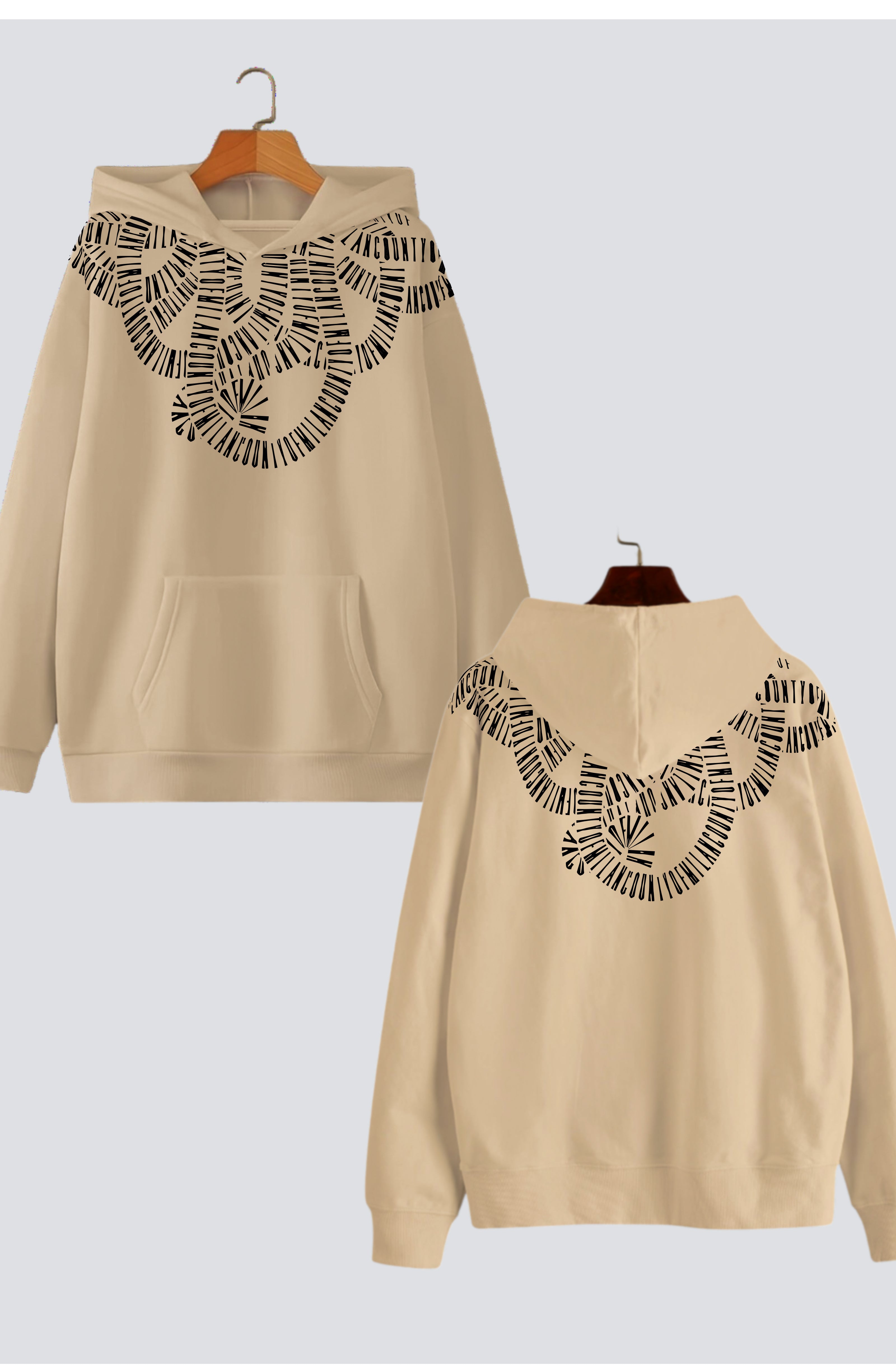 Embrace the Bold Oversized Drop-Shoulder Hoodie
