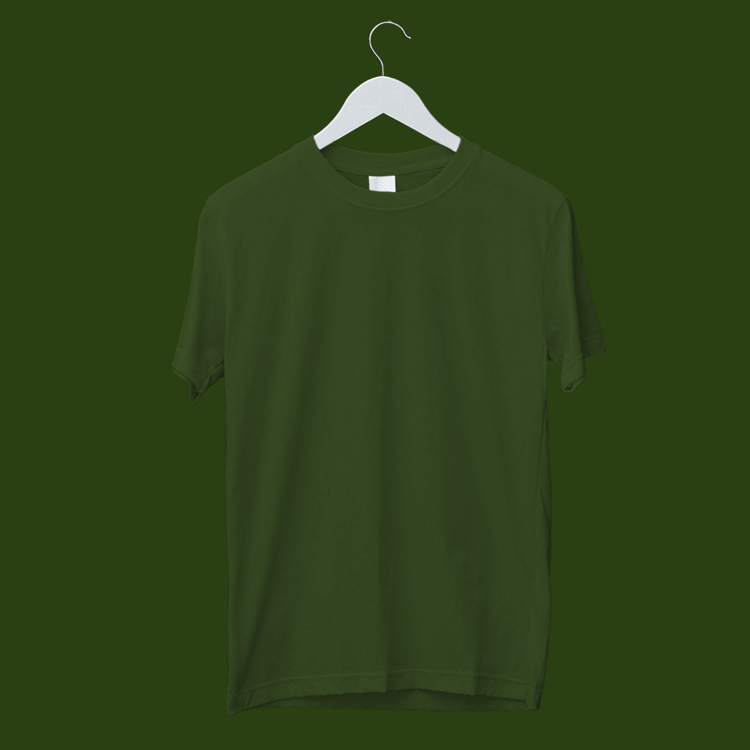 Solid Pack of 7 Half Sleeves Crew Neck