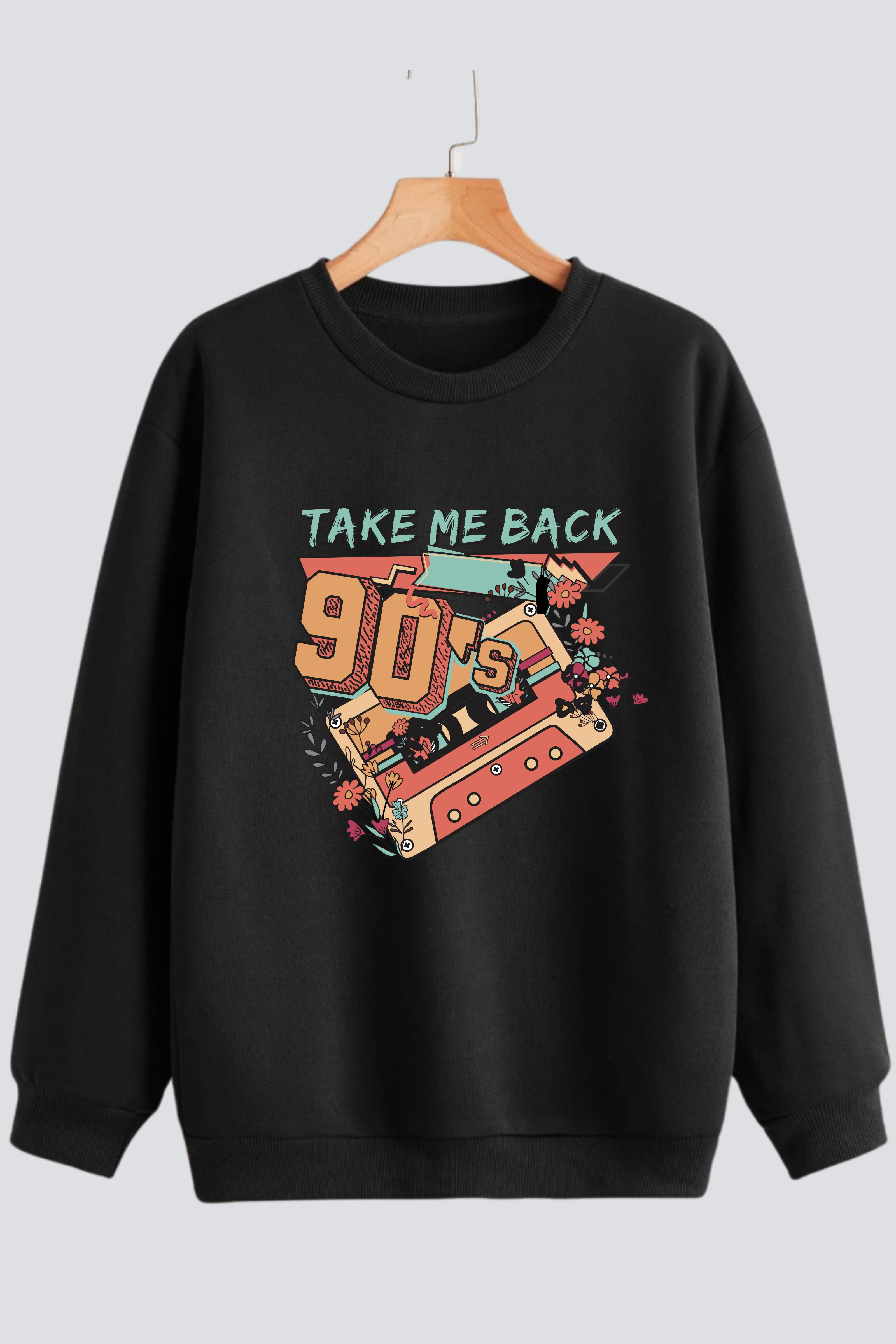 Retro Rewind - 90s Nostalgia Sweatshirt