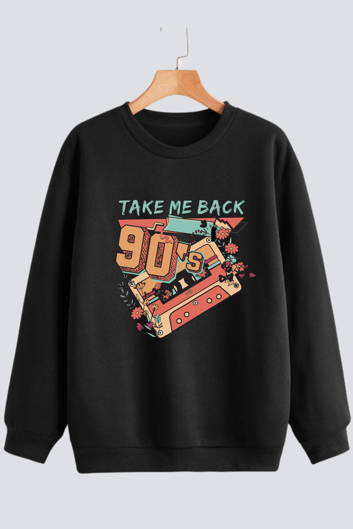 Retro Rewind - 90s Nostalgia Sweatshirt
