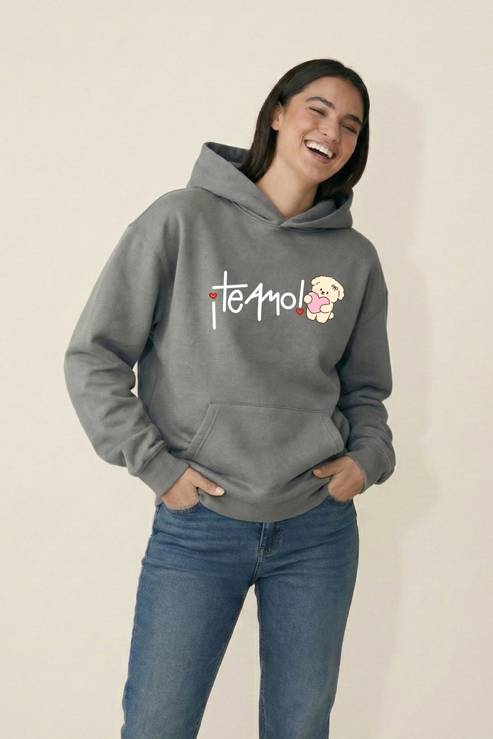 AMOR Teamo Oversized Drop Shoulder Hoodies - Pack of 2