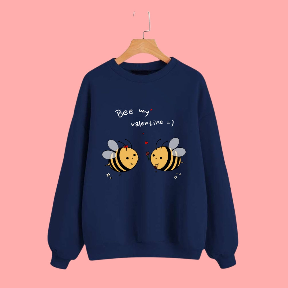 Bee My Valentine Unisex Sweatshirt