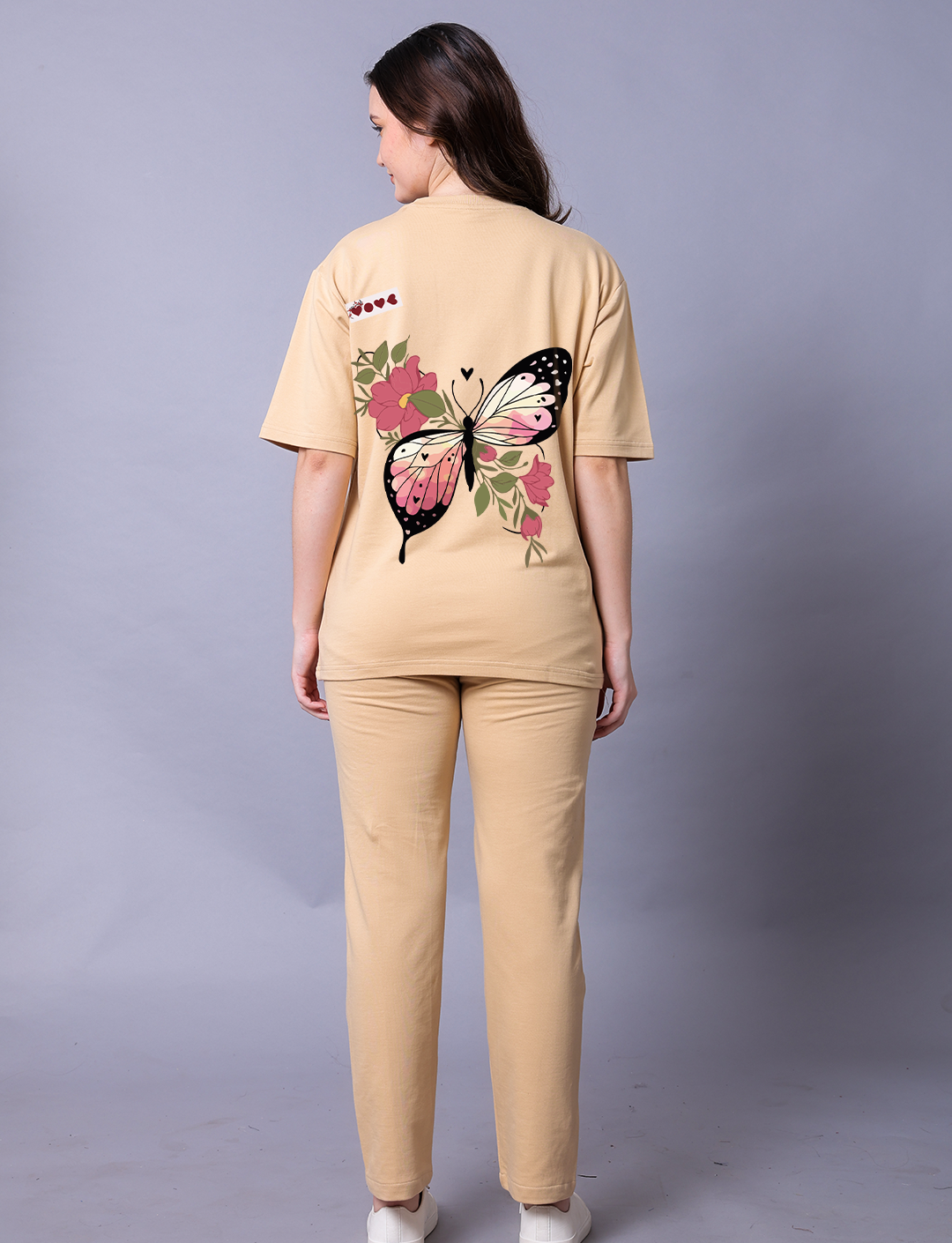 Butterfly Women Co-Ord Set With Joggers