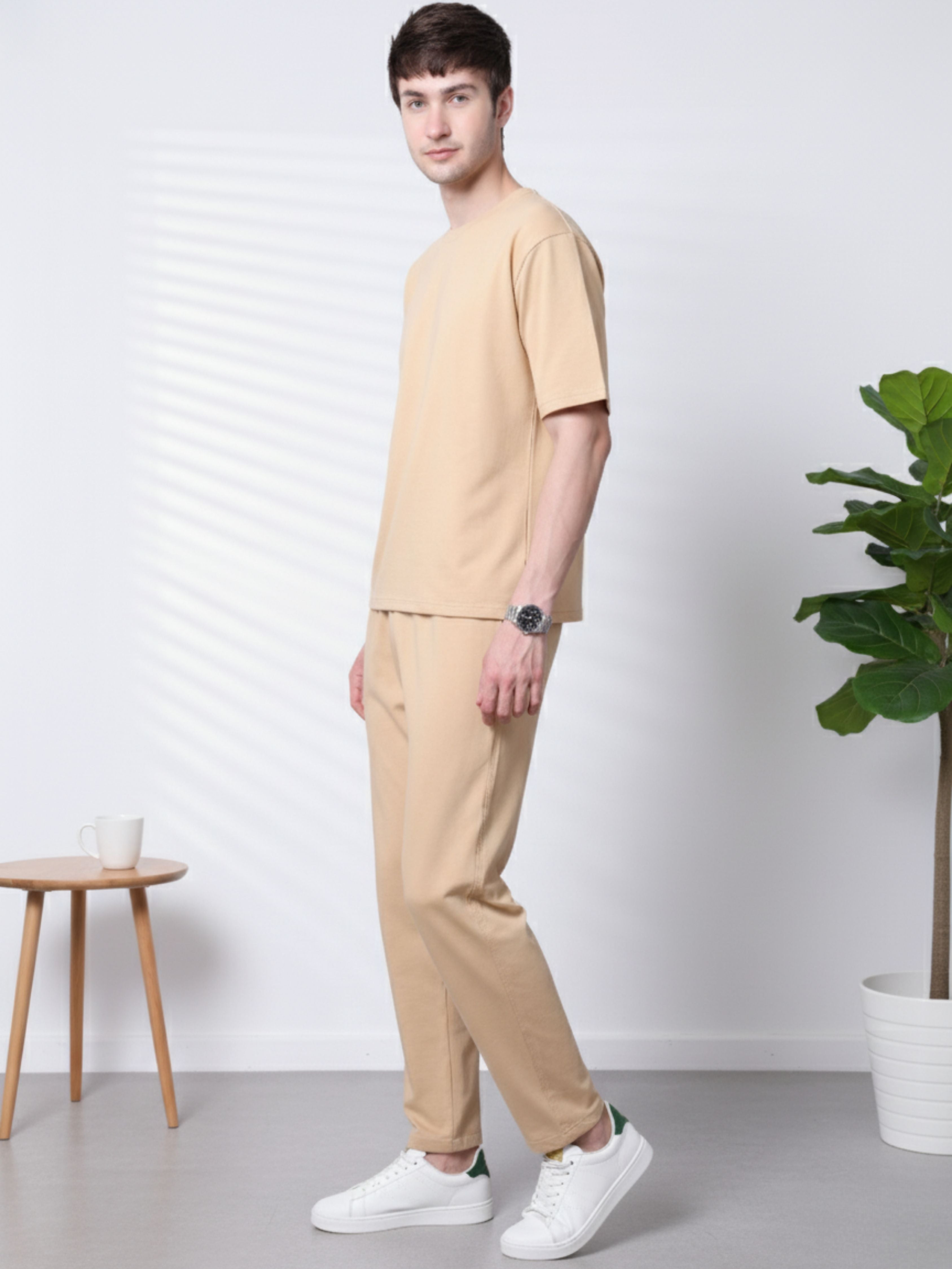 Unisex Beige Jogger