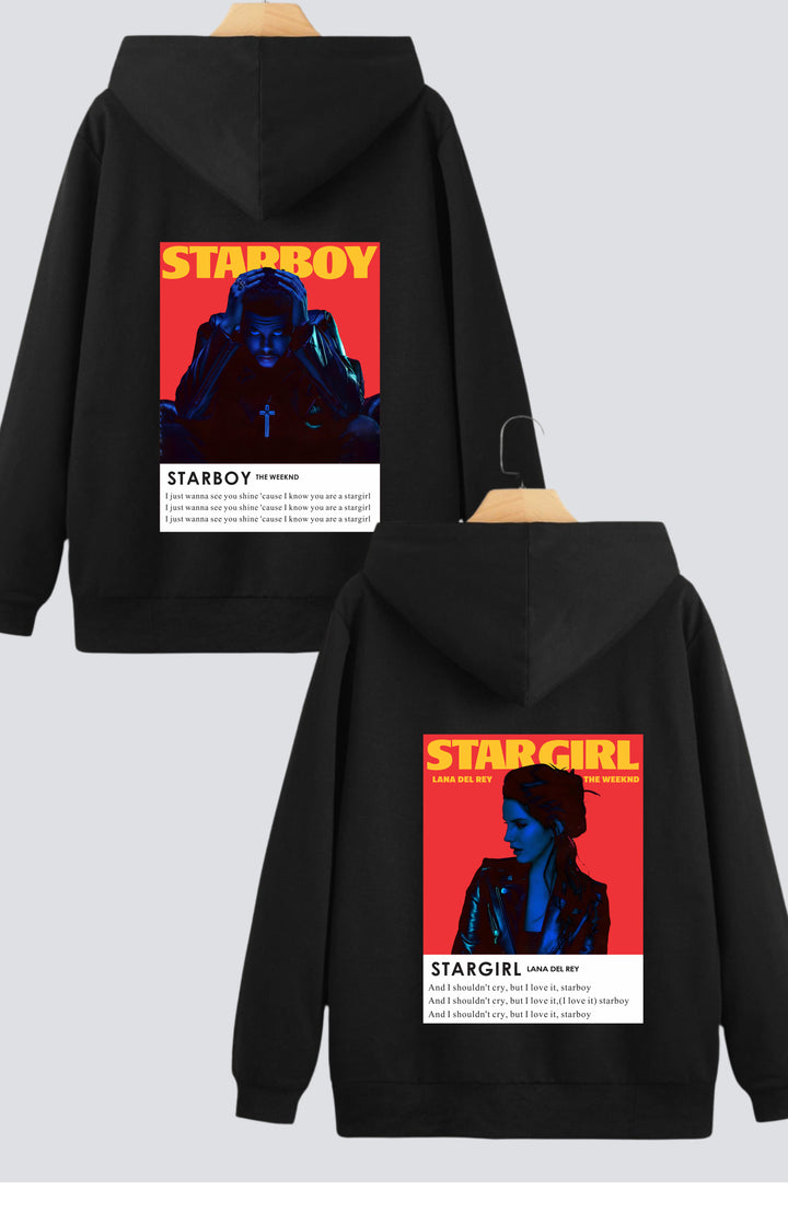 Starboy Stargirl Oversized Drop Shoulder Hoodies - Pack of 2