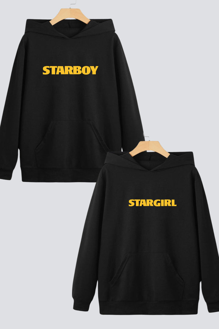 Starboy Stargirl Oversized Drop Shoulder Hoodies - Pack of 2