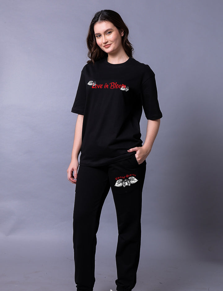 Rooted Hearts Women Co-Ord Set With Joggers