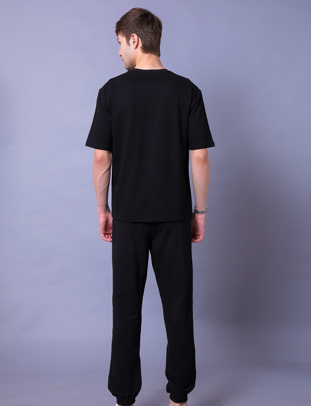 Soul Sync Men Co-Ord Set - Oversized Tee With Jogger