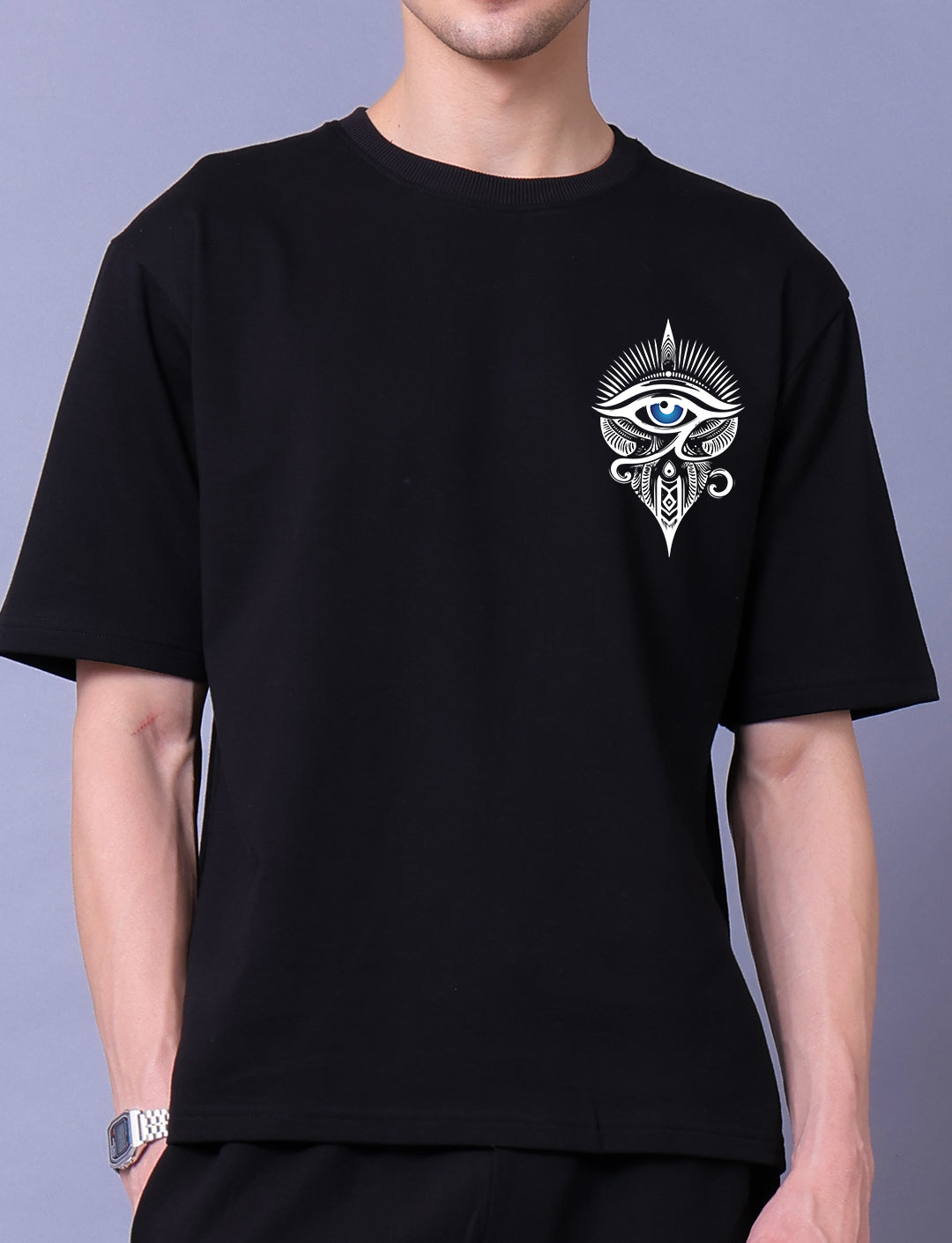 Egyption Men Co-Ord Set - Oversized Tee With Jogger
