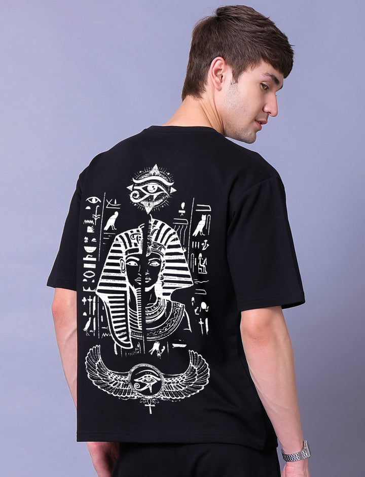 Egyption Men Co-Ord Set - Oversized Tee With Jogger