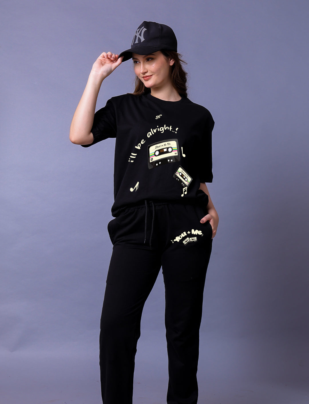 Tu Hai Toh I'll Be Alright Couple Co-Ord Set With Joggers (Pack of 2) (Copy)