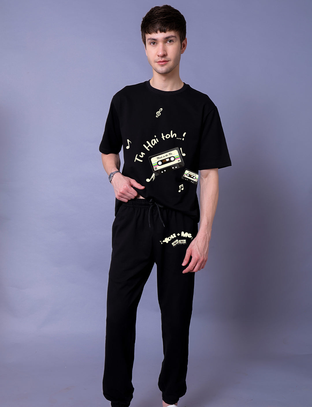 Tu Hai Toh I'll Be Alright Couple Co-Ord Set With Joggers (Pack of 2) (Copy)