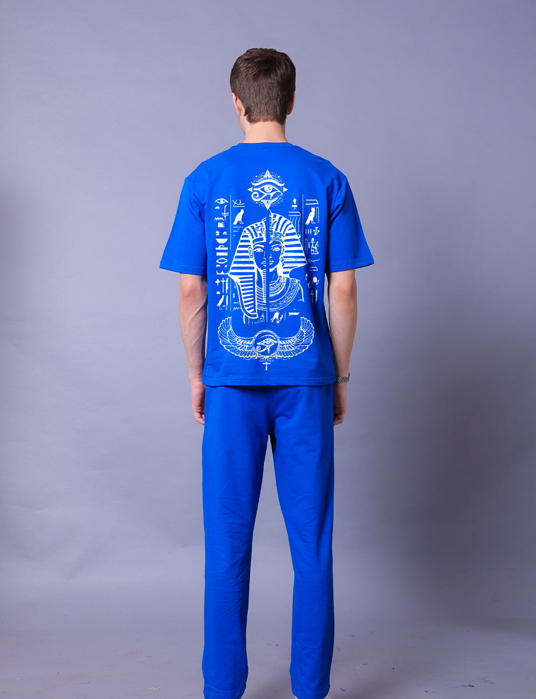 Egyption Men Co-Ord Set - Oversized Tee With Jogger