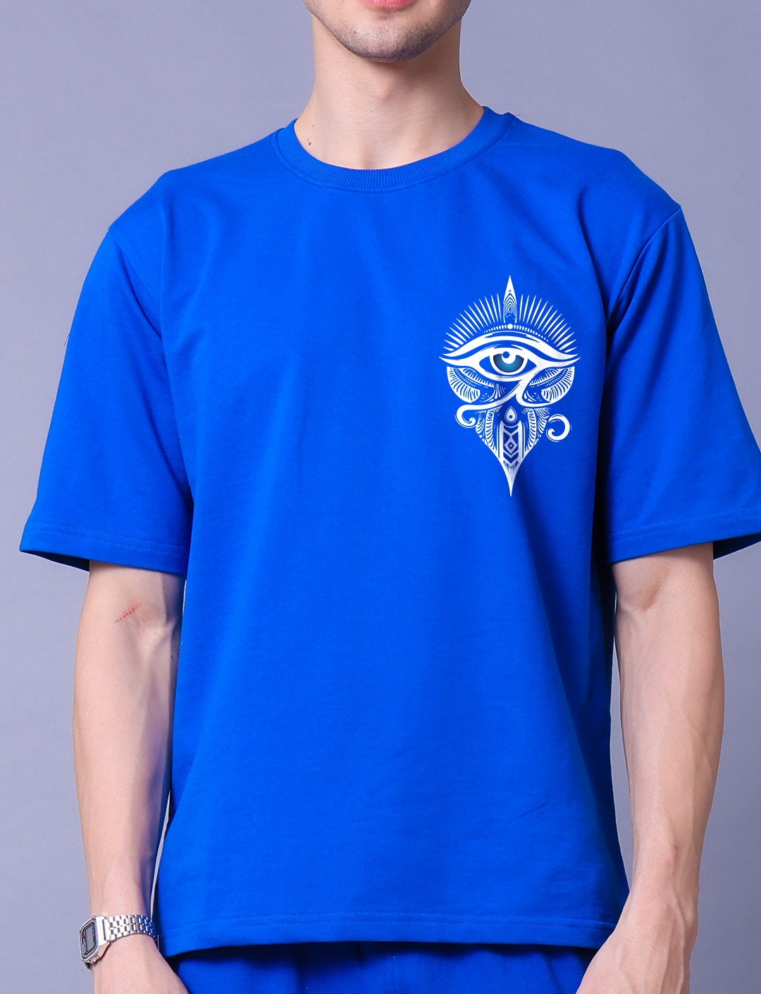 Egyption Men Co-Ord Set - Oversized Tee With Jogger