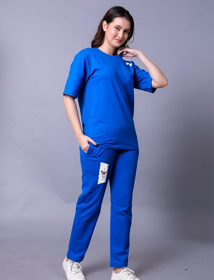 Butterfly Women Co-Ord Set With Joggers