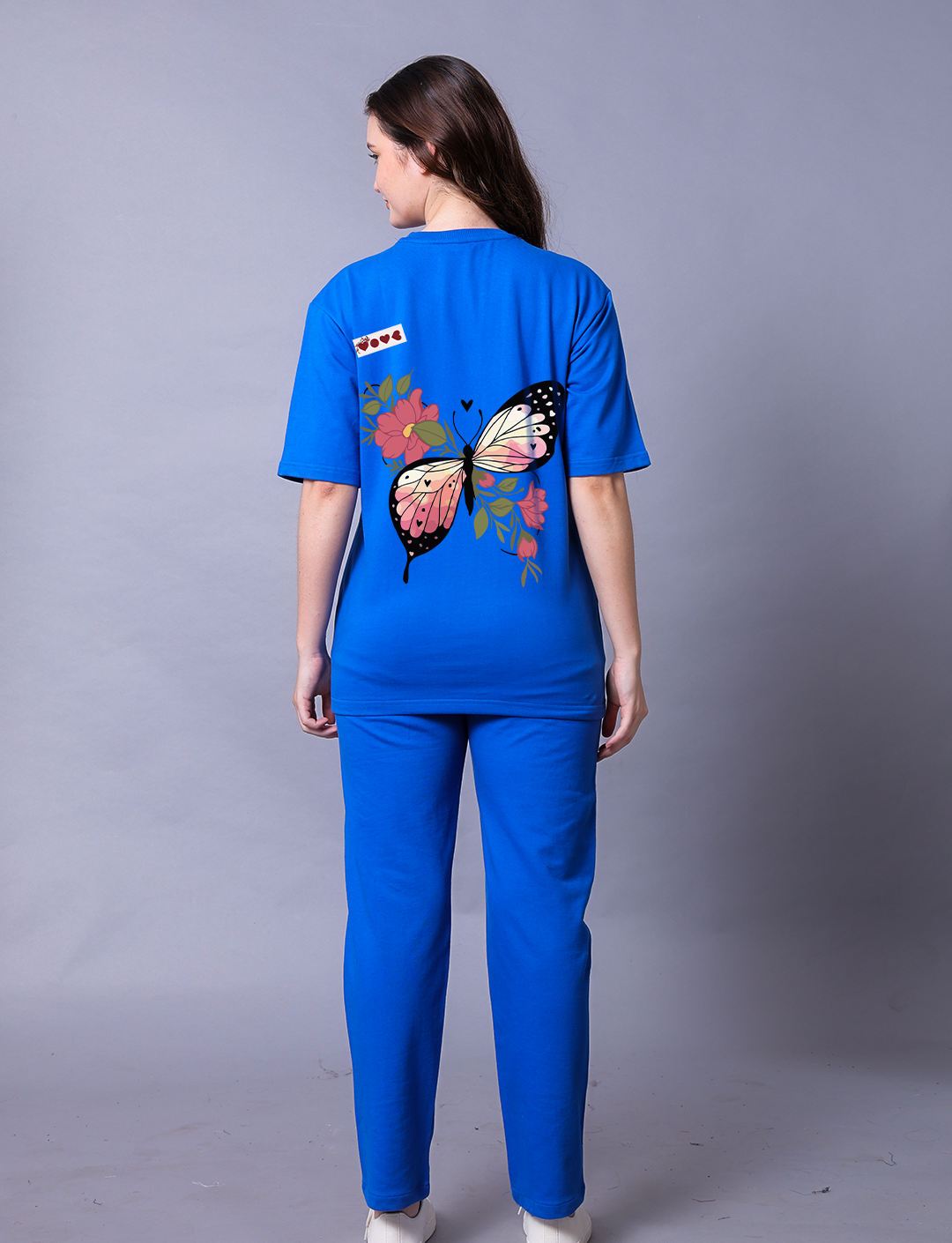 Butterfly Women Co-Ord Set With Joggers