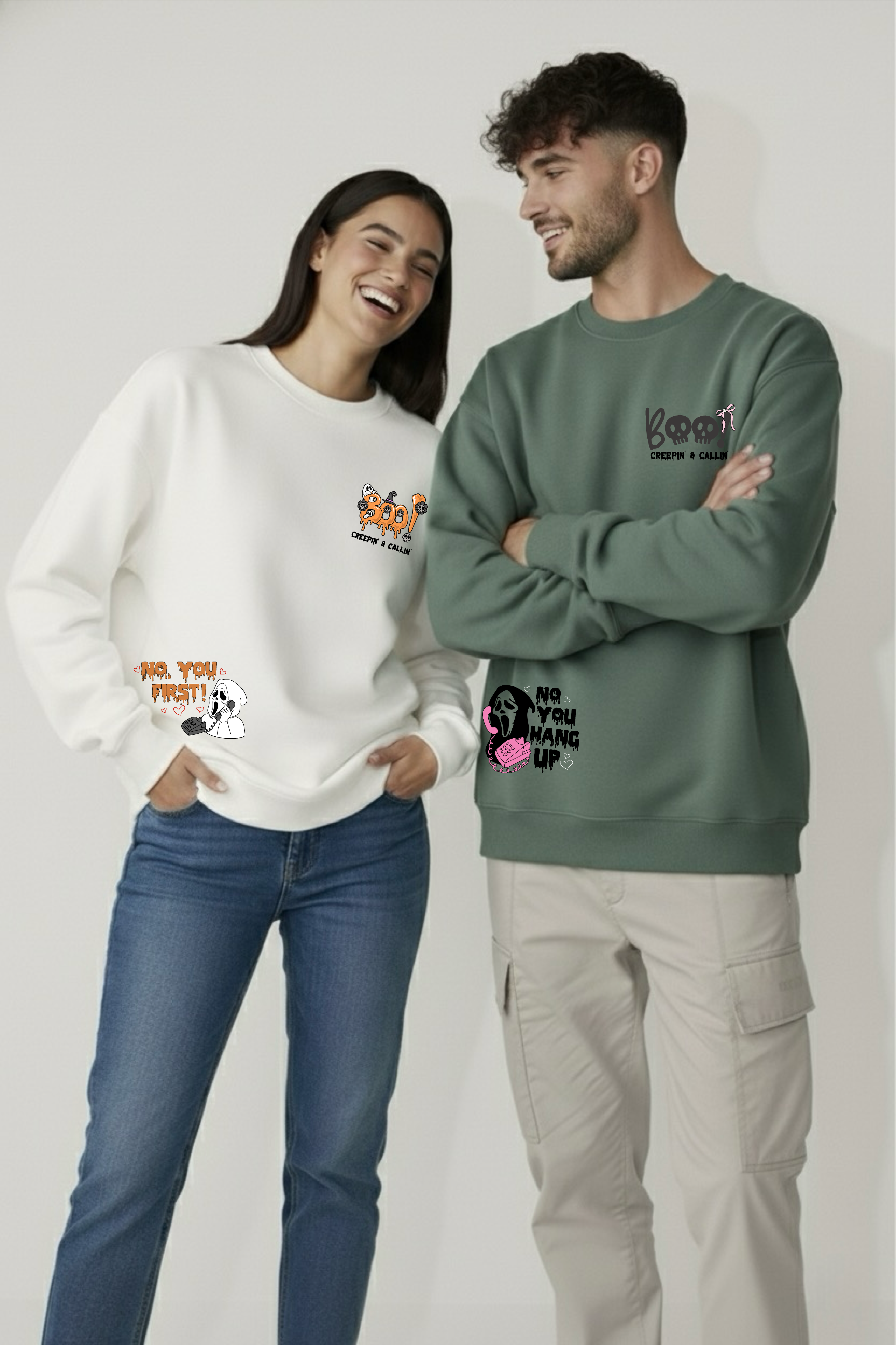 Calling Boo Unisex Sweatshirts - Pack of 2