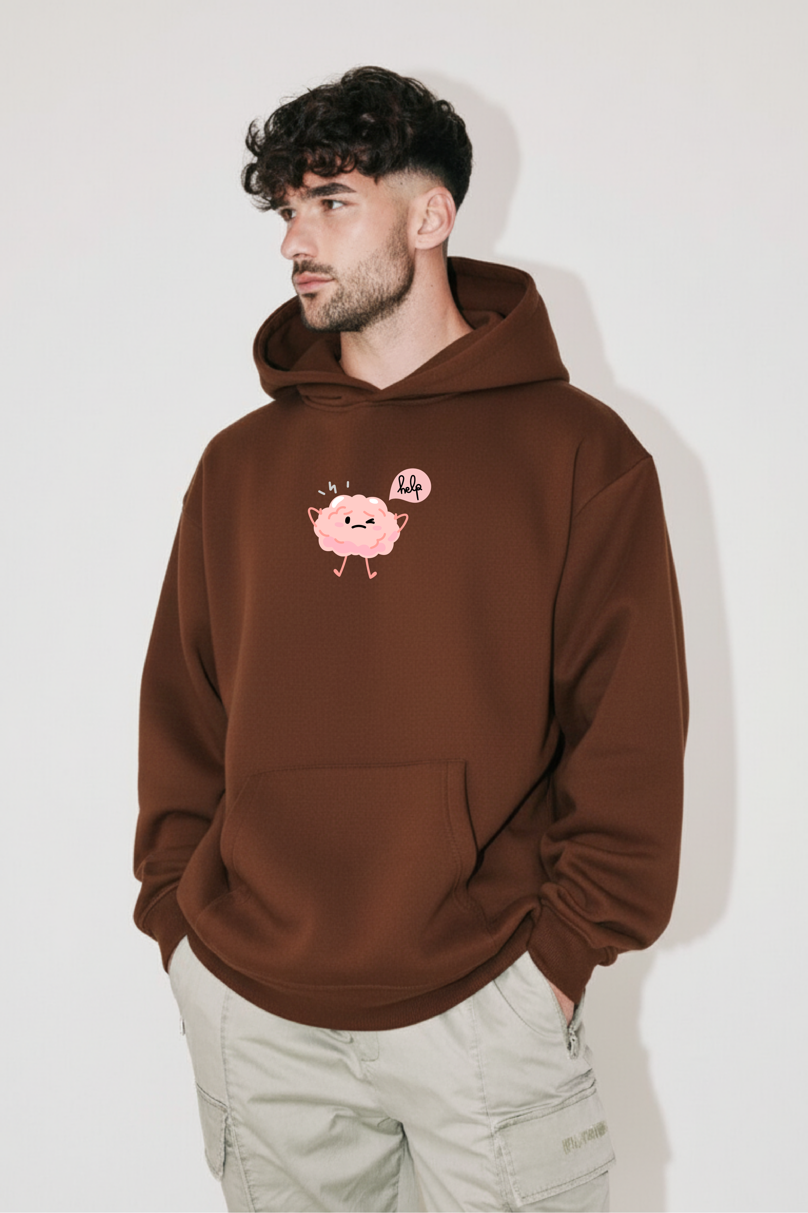 Calm & Chaos Creator Oversized Drop Shoulder Hoodies - Pack of 2