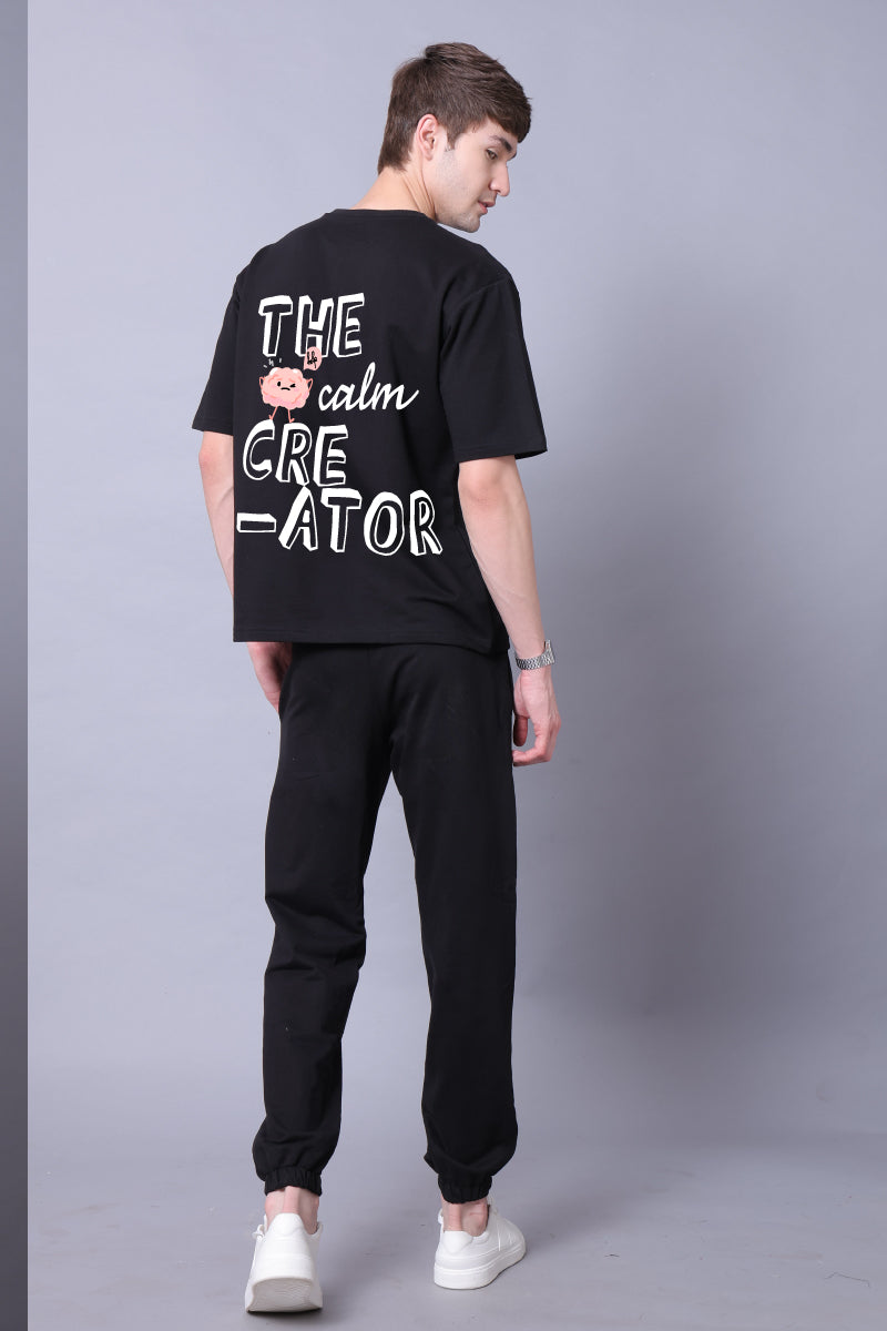 Calm and Chaos Creator Couple Co-Ord Set With Joggers (Pack of 2)