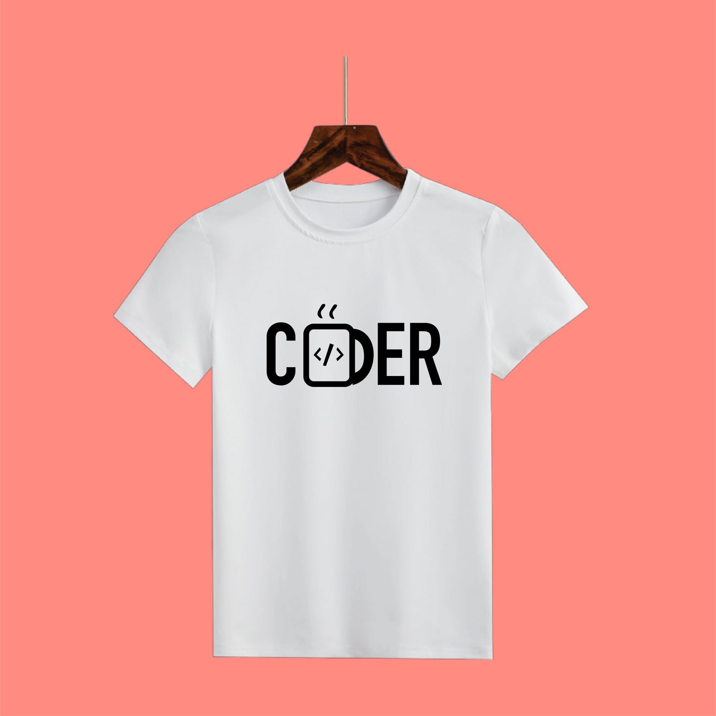 Code Master: Creative Coder Half Sleeve Tee