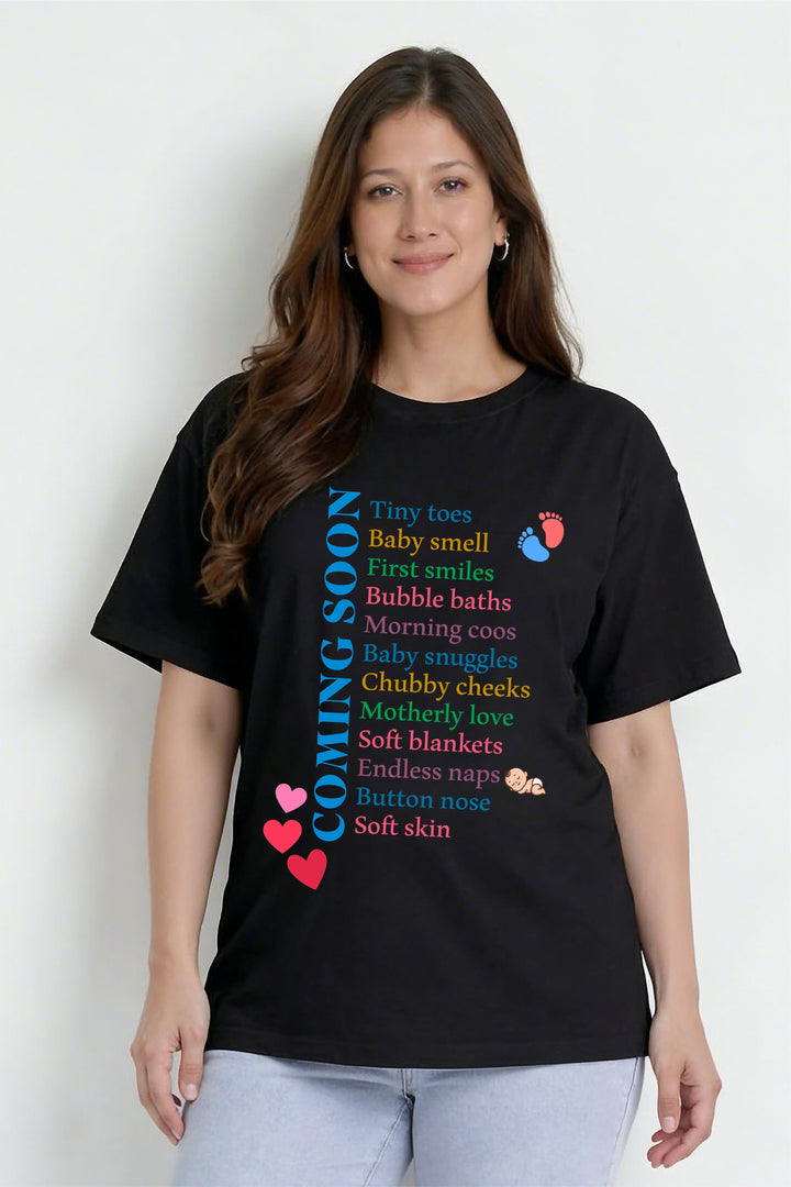 Coming Soon Oversized Tee