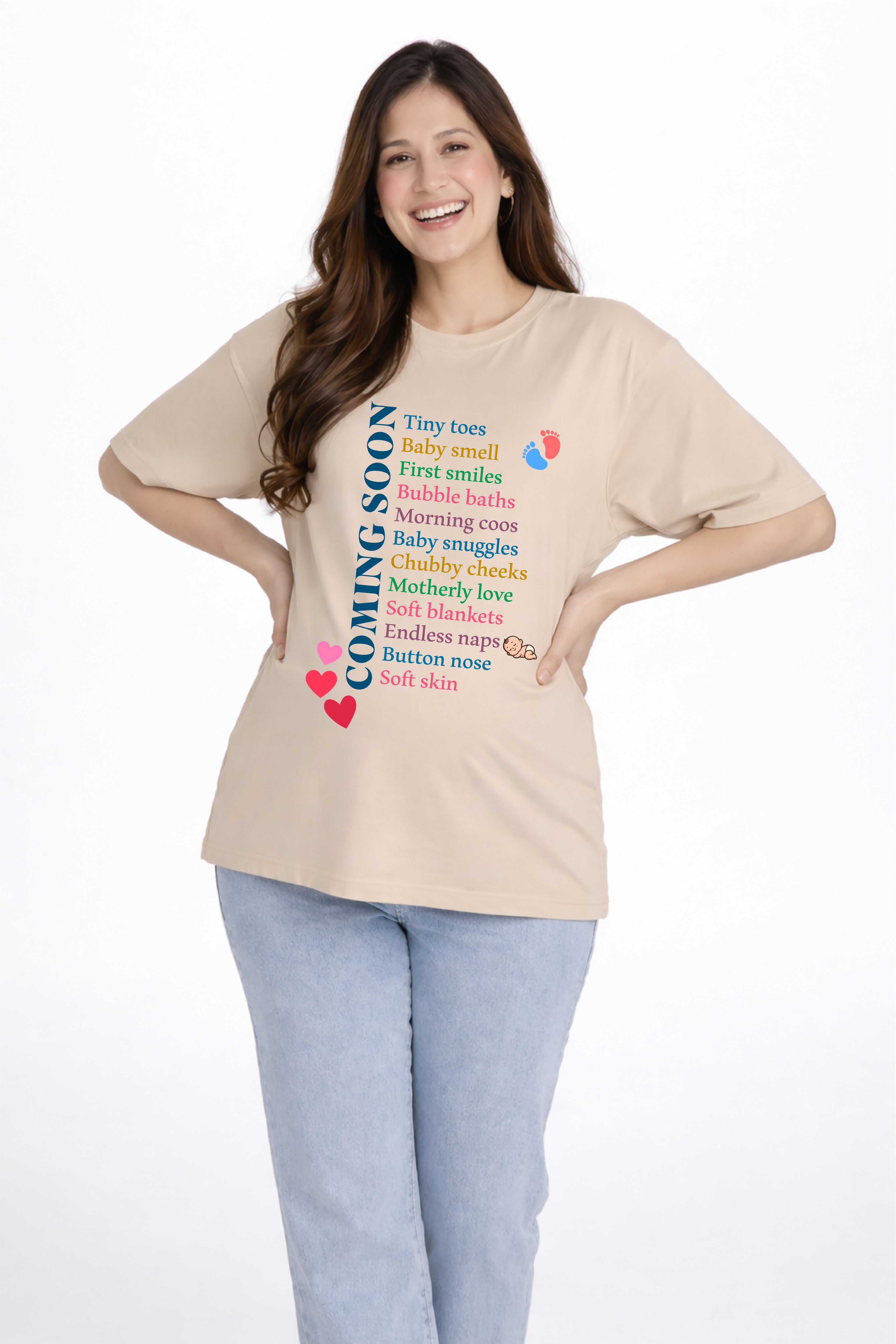 Coming Soon Oversized Tee