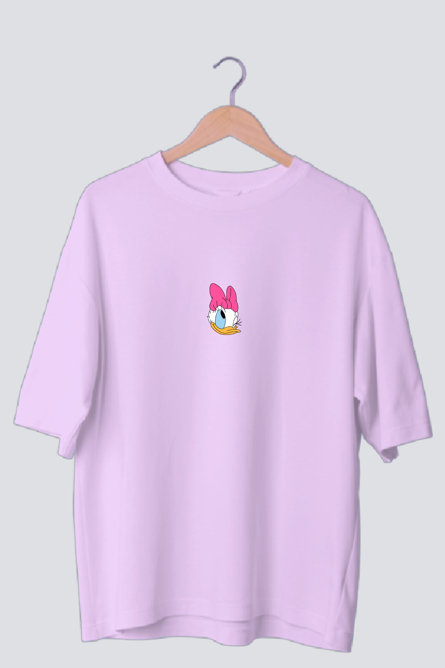 Donald Duckie Half Sleeves Oversized Tee